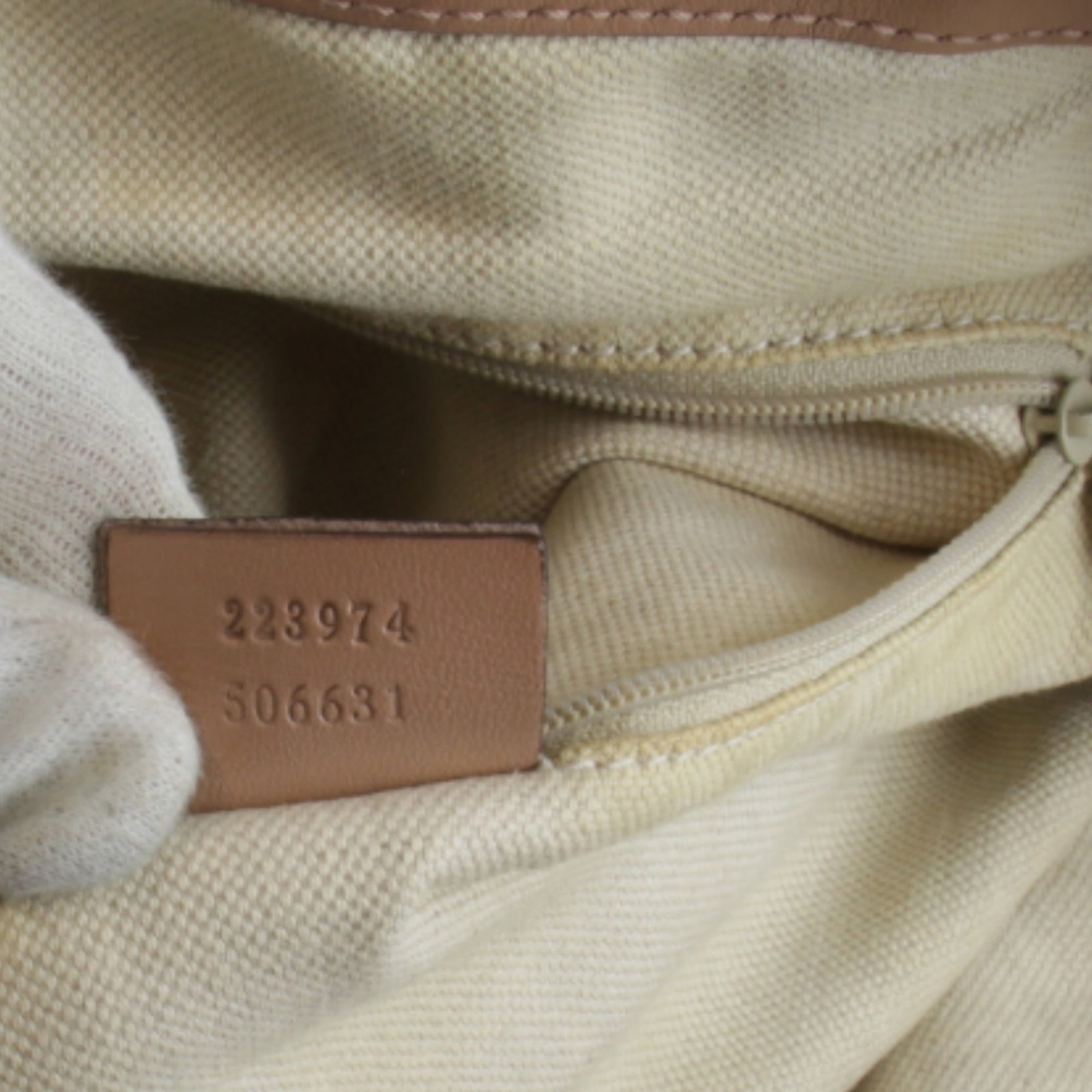 Handbag Canvas Gucci - 13