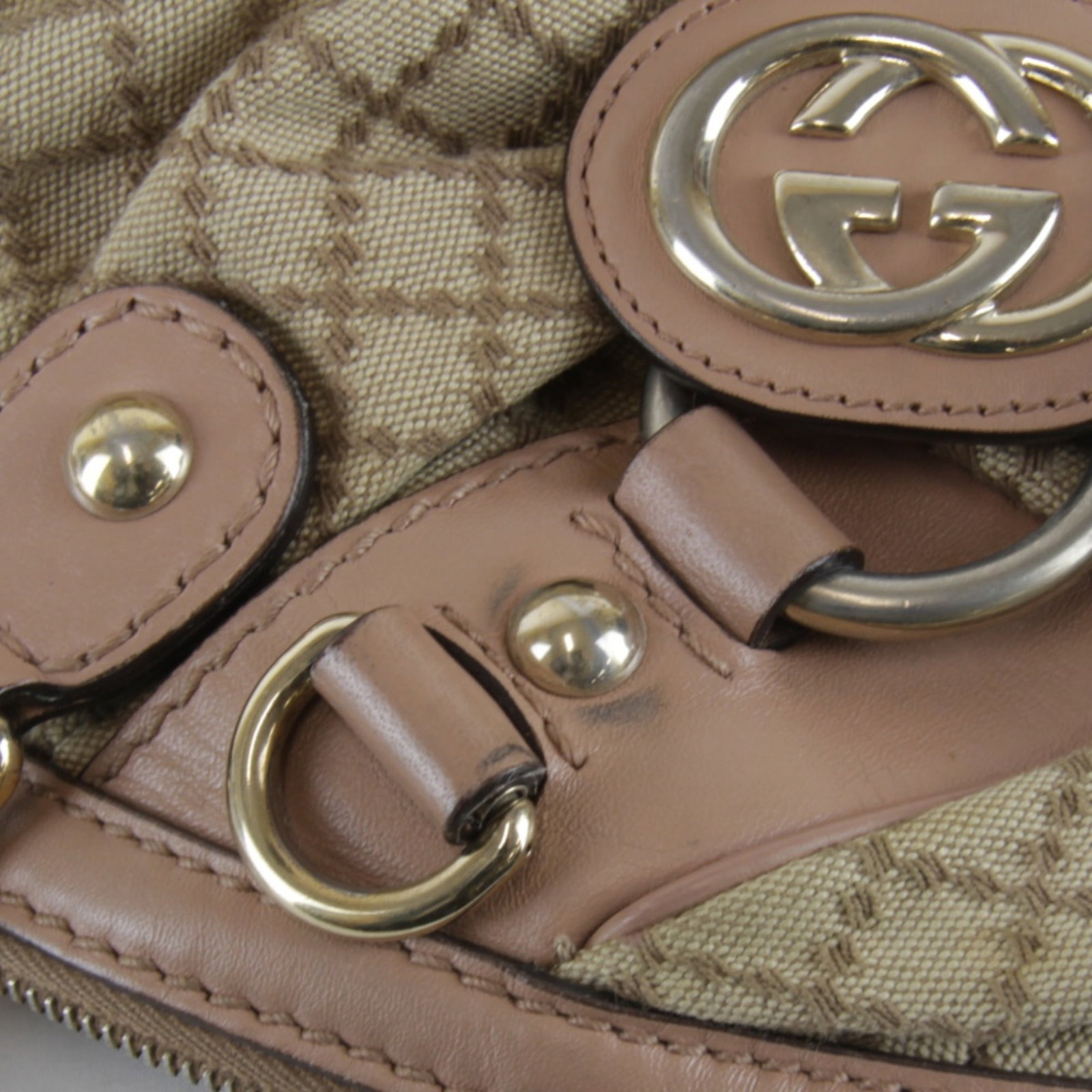 Handbag Canvas Gucci - 14
