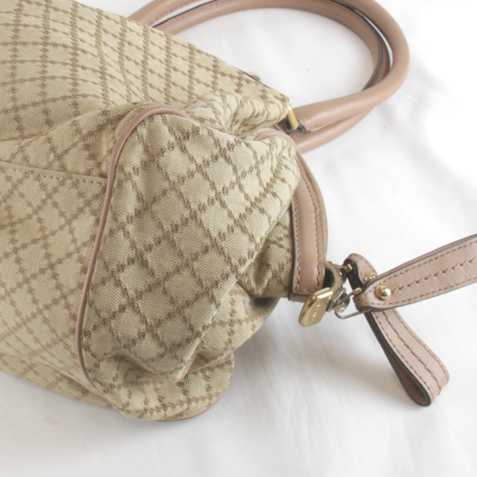 Handbag Canvas Gucci - 3