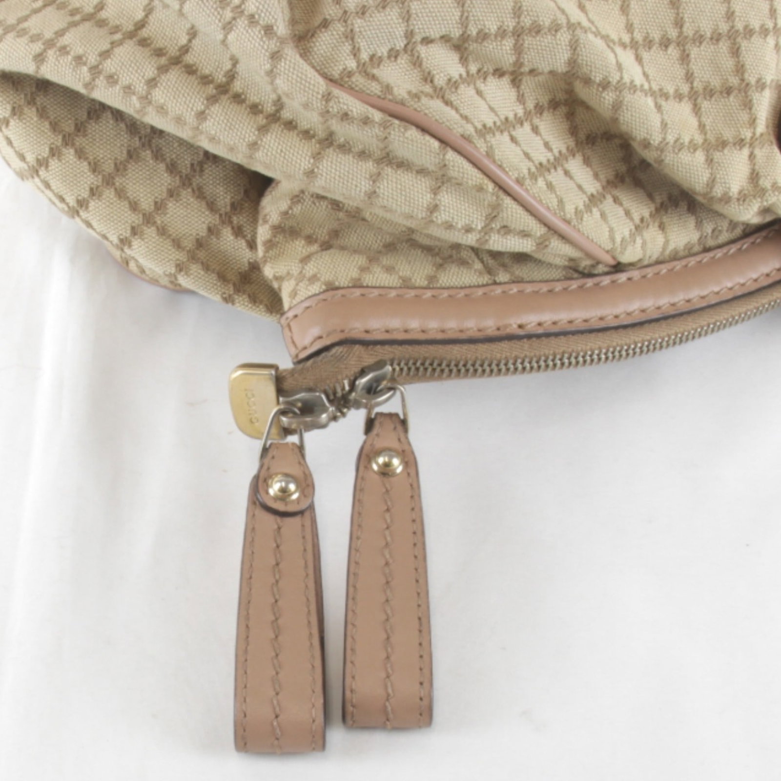 Handbag Canvas Gucci - 7