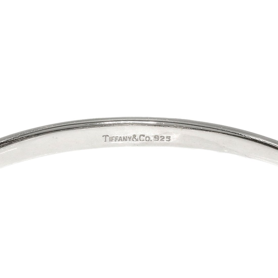 Tiffany Co Double Loop Silver Bracelet - 4