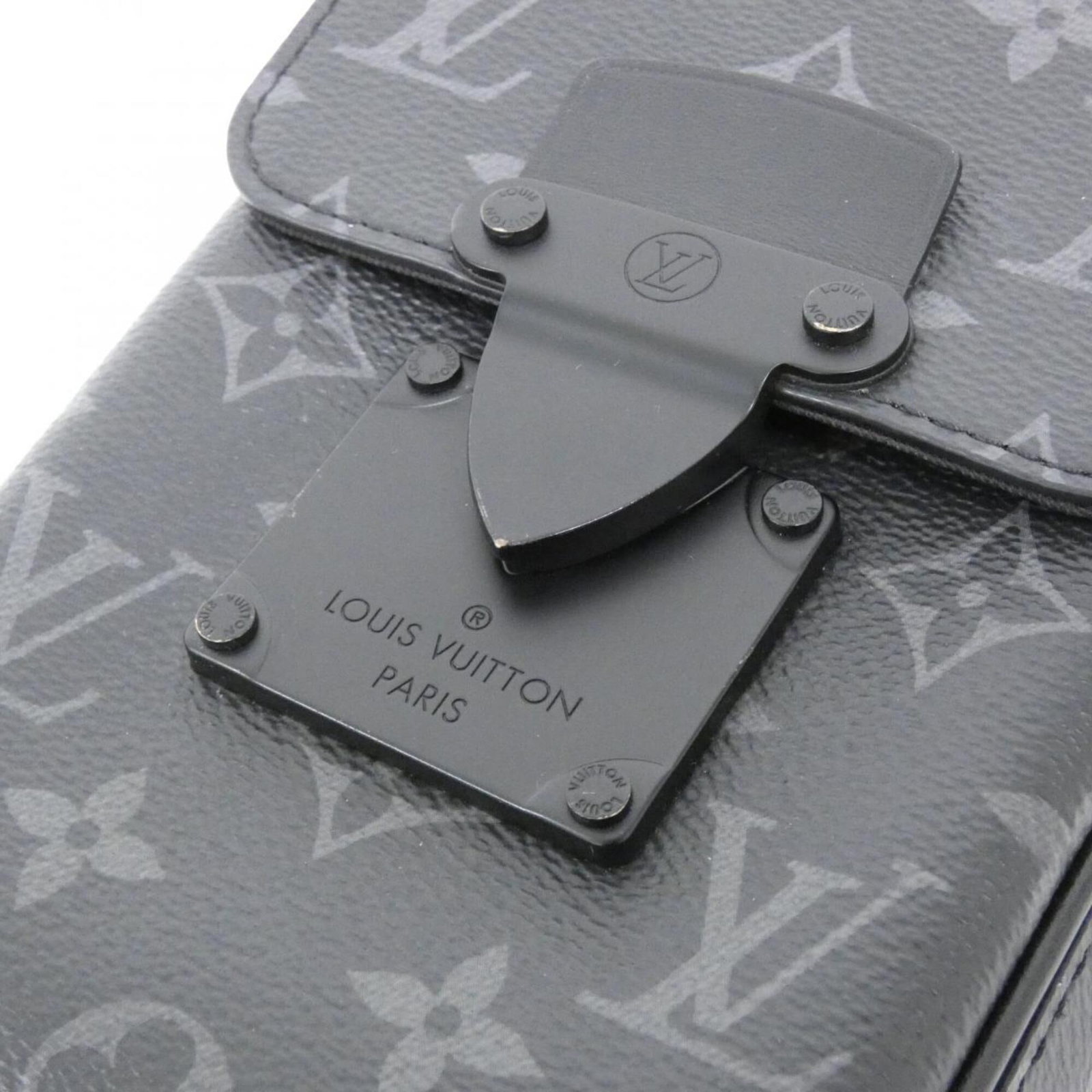 Monogram Eclipse Vuitton Bag Shoulder Louis - 4