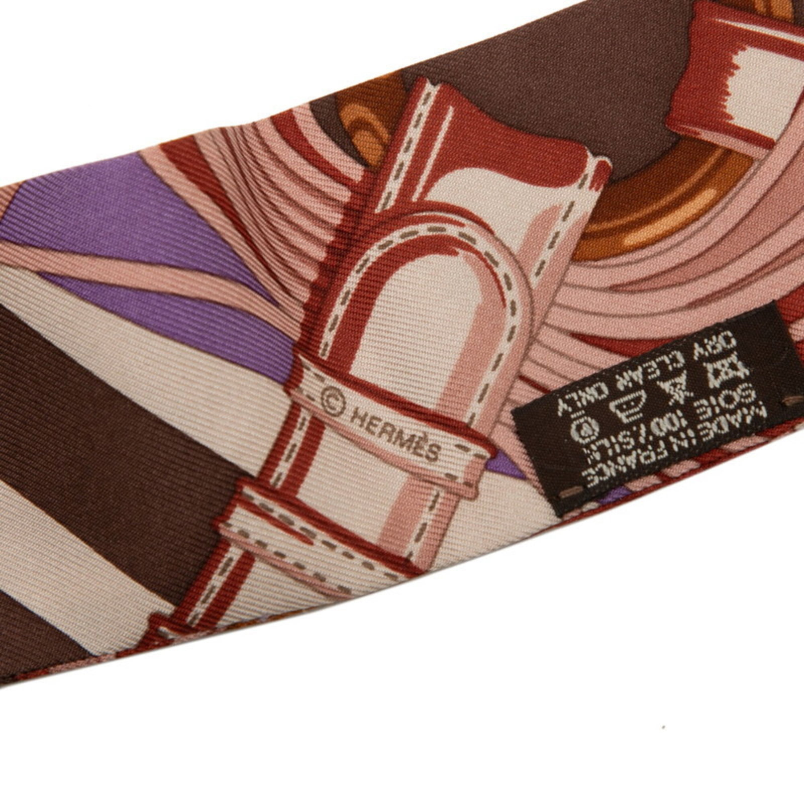 Silk Hermes Scarf - 4