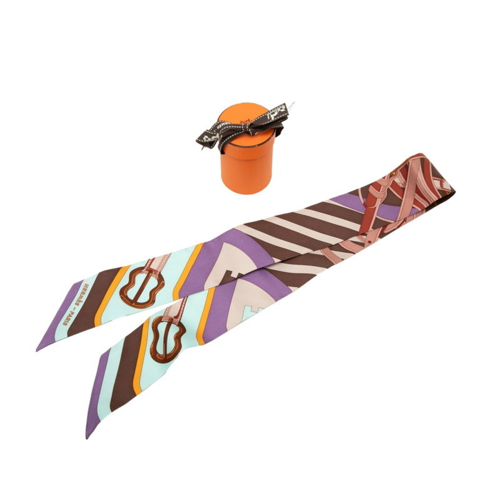 Silk Hermes Scarf - 6