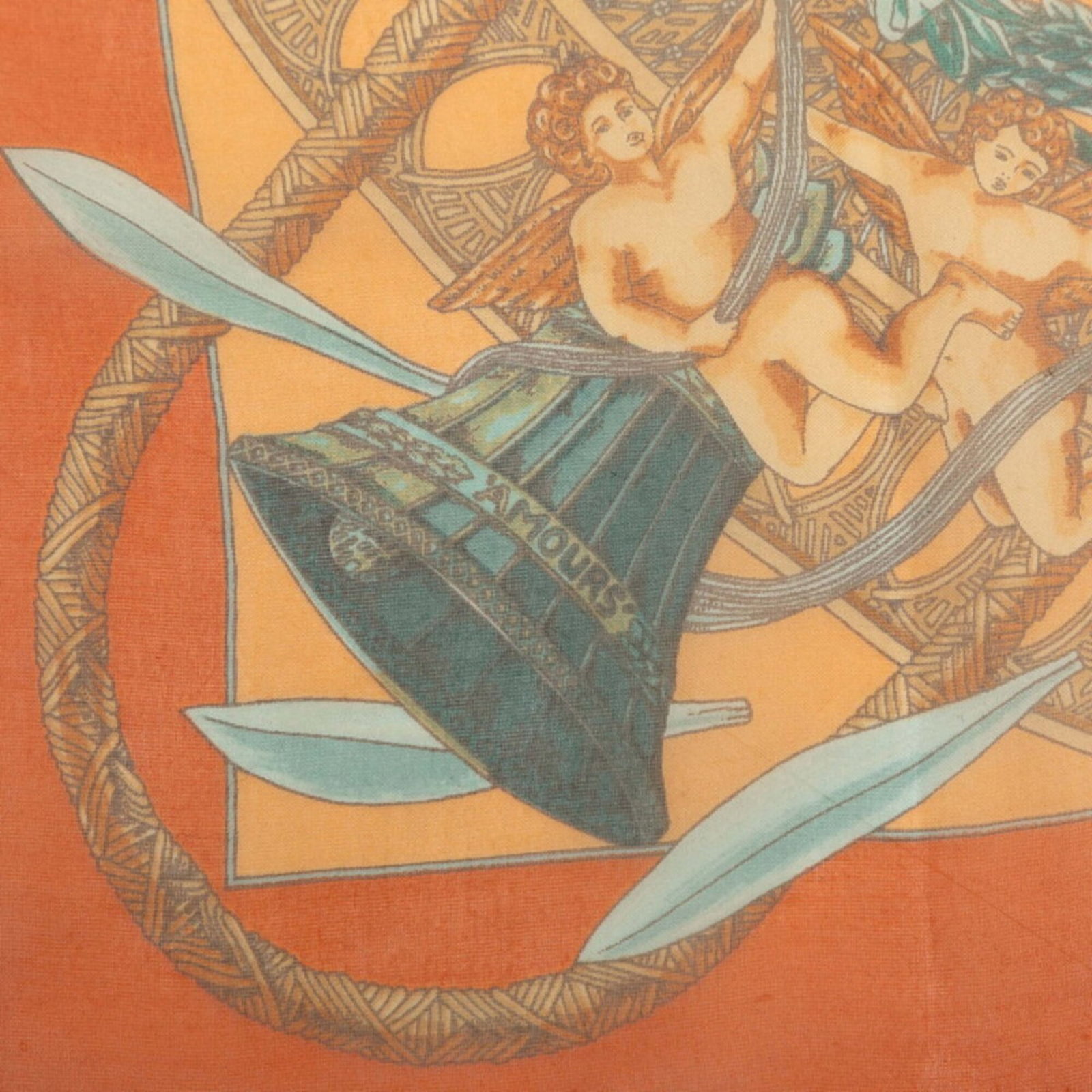 Silk Hermes Scarf - 5