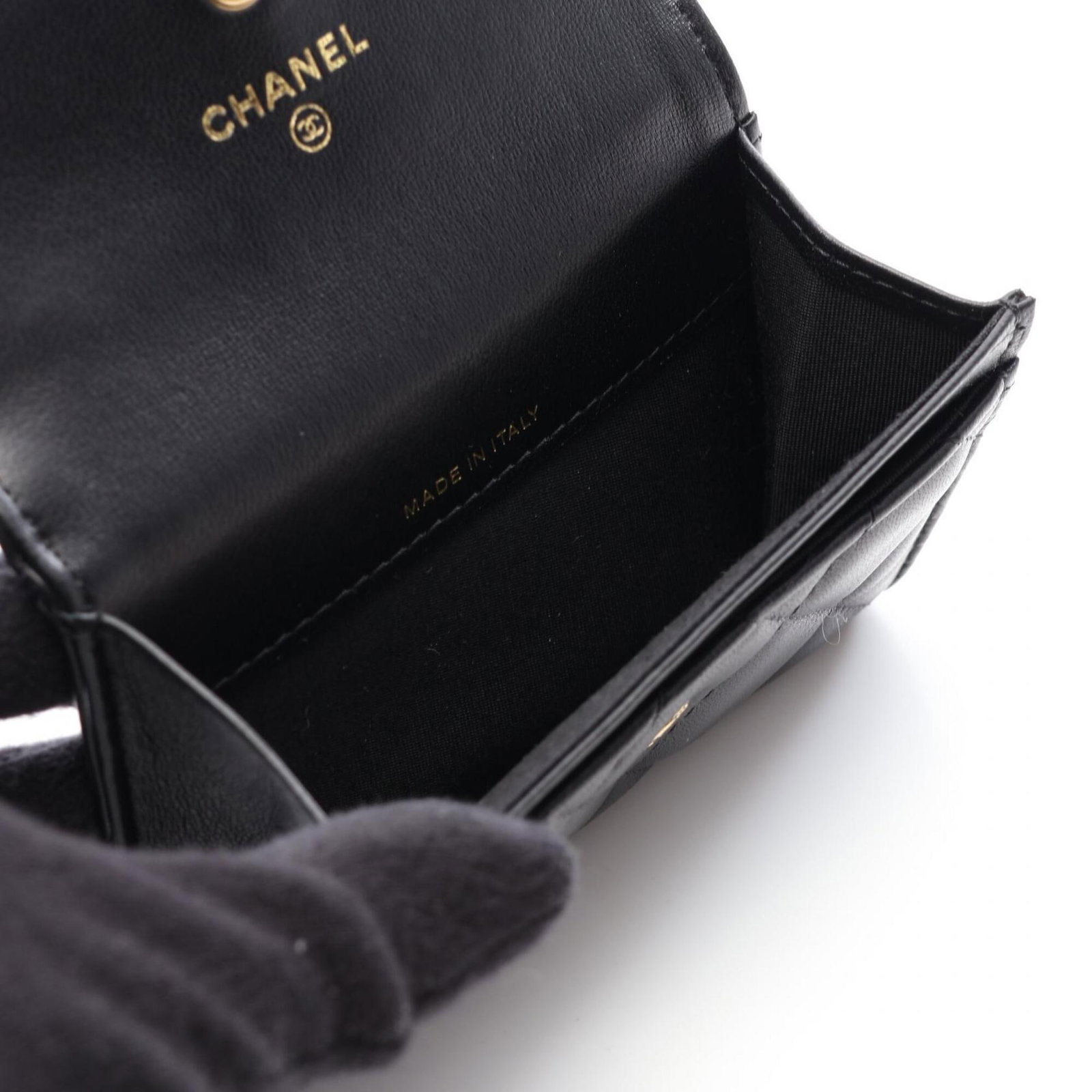 Case Card Chanel Leather - 3