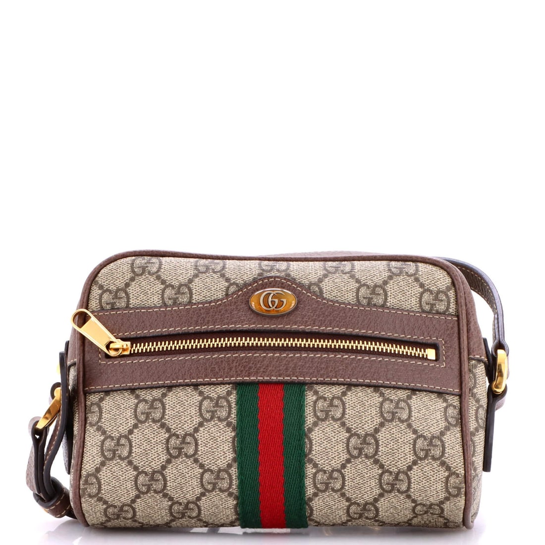 Gucci Ophidia Shoulder Bag GG Coated Canvas Mini: Gucci Ophidia Shoulder Bag GG Coated Canvas Mini Gucci Ophidia Shoulder Bag GG Coated Canvas Mini - A stylish and compact cross-body bag featuring Gucci's signature GG Coated Canvas exterior in rich b