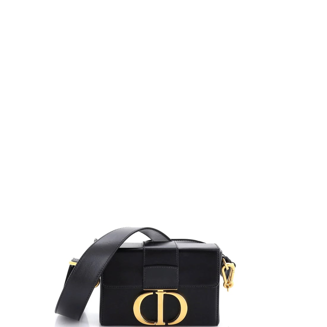 Christian Dior Box Bag Montaigne Leather: Christian Dior Box Bag Montaigne Leather Christian Dior Box Bag Montaigne Leather, a sleek and sophisticated cross body bag, boasts a timeless design with a black leather exterior and gold hardware. T