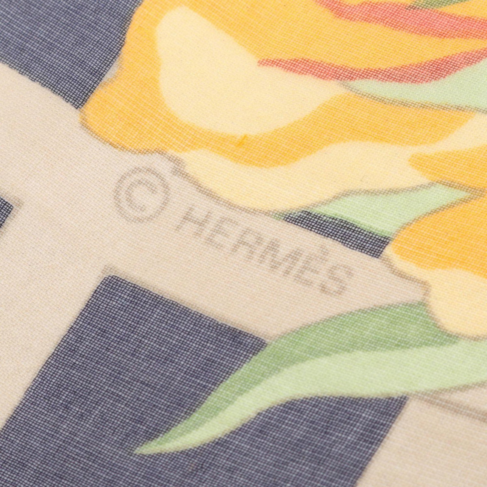 Silk Hermes Scarf - 3