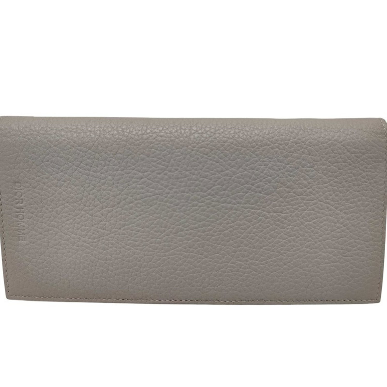 Homme Dior Leather Wallet Bi Fold: Homme Dior Leather Wallet Bi Fold The Dior Homme Country Leather Wallet Bi Fold boasts a sleek, gray design that exudes sophistication. Made from high-quality leather, this bi-fold wallet features a