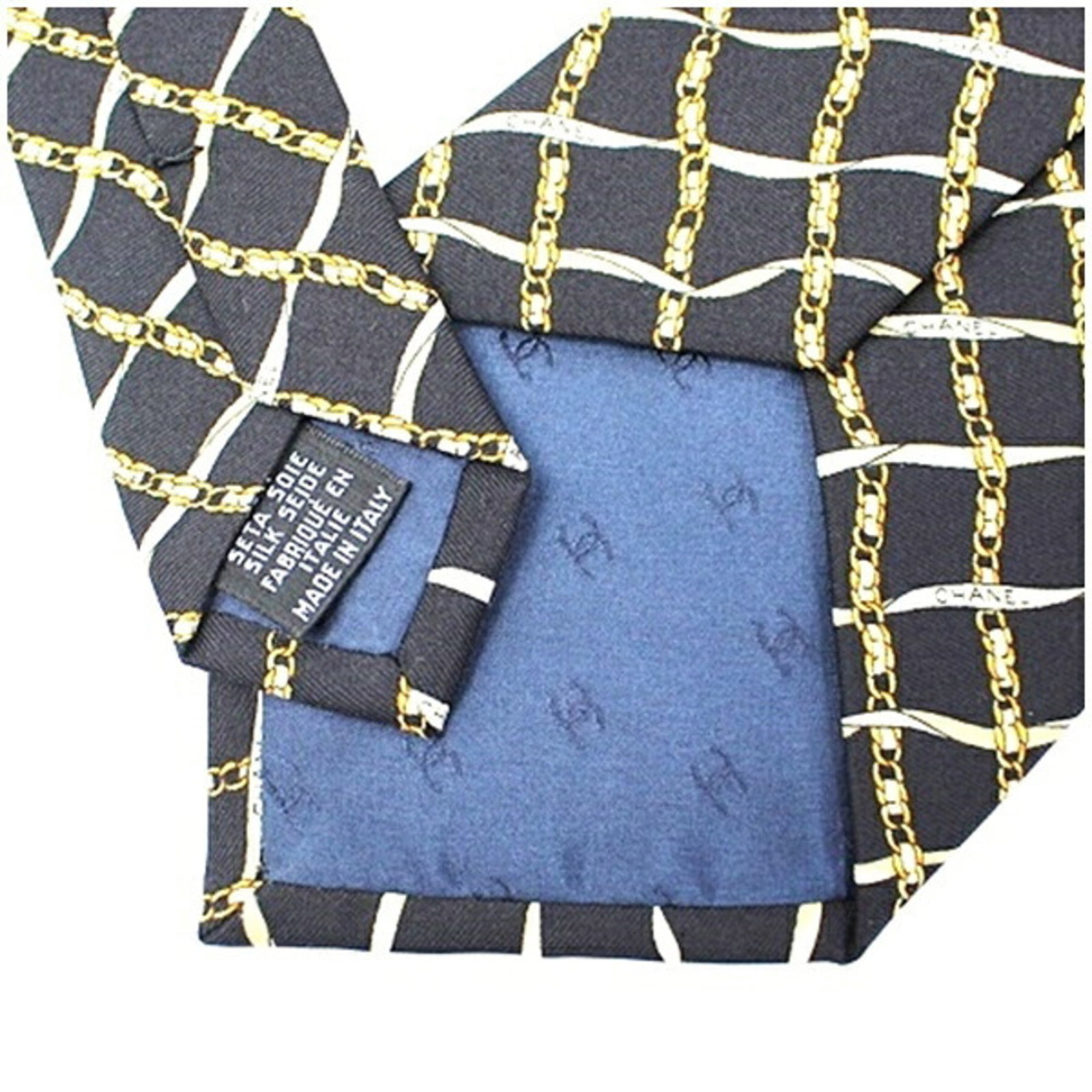 Silk cravat Chanel - 5