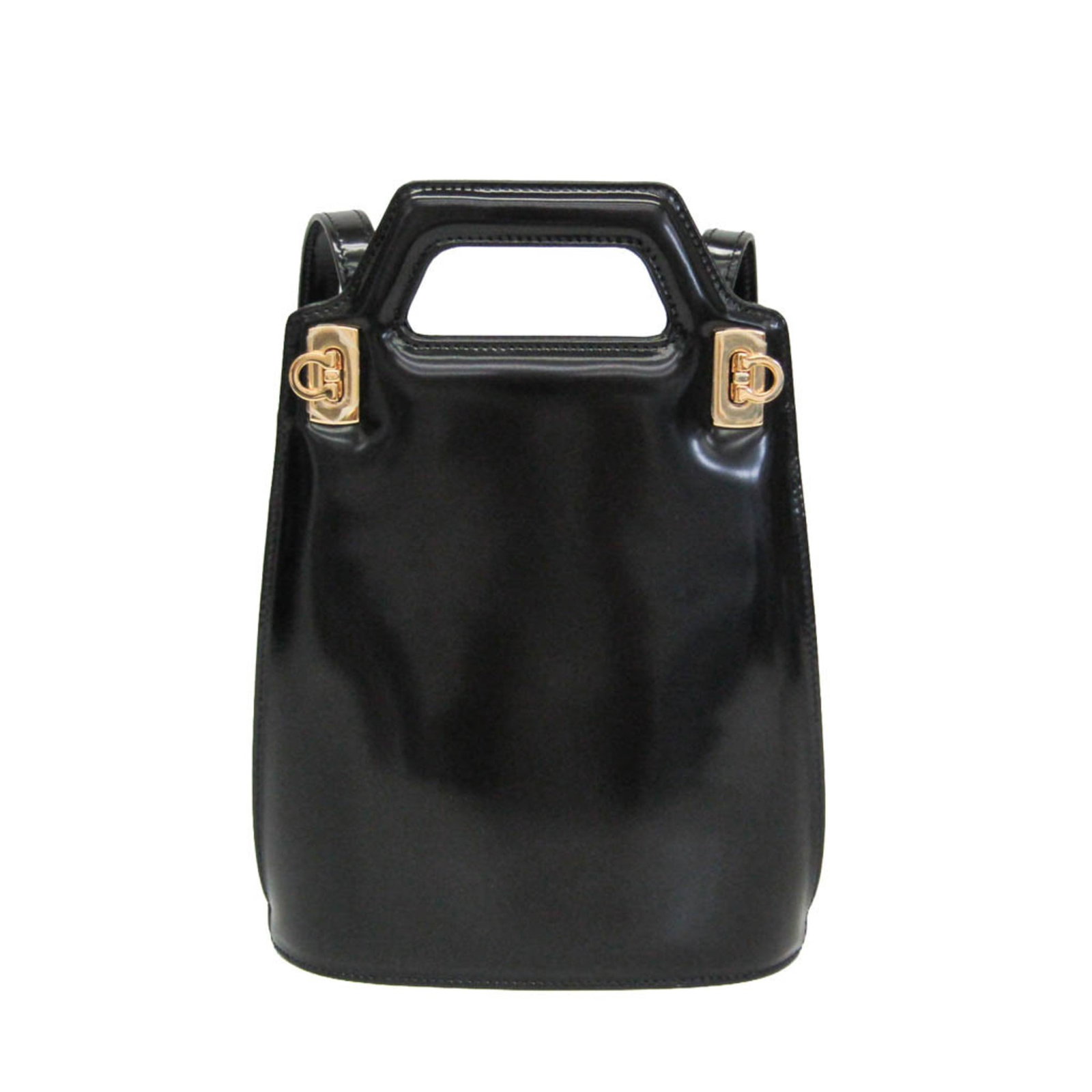 Ferragamo Salvatore Handbag Leather Bag Shoulder: Ferragamo Salvatore Handbag Leather Bag Shoulder The Salvatore Ferragamo Wanda DH-21 3494 shoulder bag is a sleek and sophisticated leather handbag from Italy. Featuring a classic design with a black 