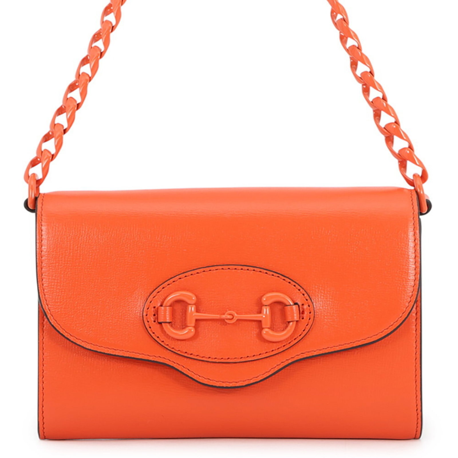 Shoulder Bag Leather Handbag Gucci: Shoulder Bag Leather Handbag Gucci Gucci's iconic shoulder bag features a vibrant orange leather exterior, measuring 12.5cm x 20cm x 4.5cm, with a sleek and stylish design that showcases the brand's s