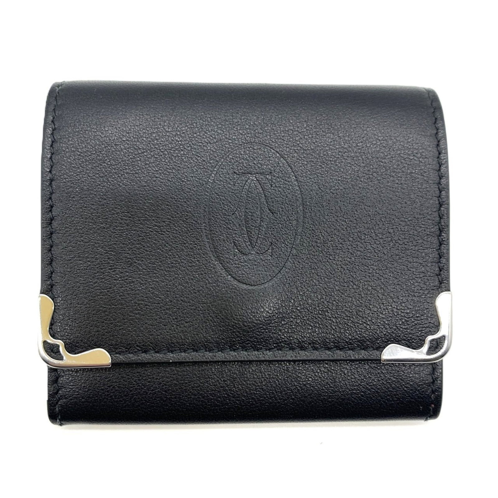 Coin Case Leather Purse Cartier: Coin Case Leather Purse Cartier Cartier's iconic coin case is a timeless accessory, with its sleek leather design and compact size making it a versatile addition to any handbag or wallet. Measuring