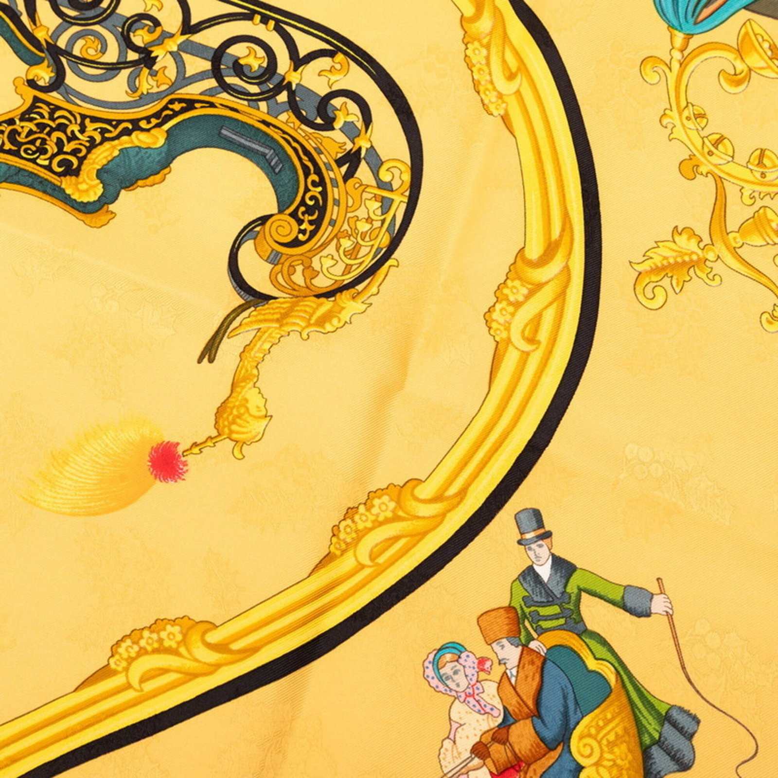 Silk Hermes Scarf - 4