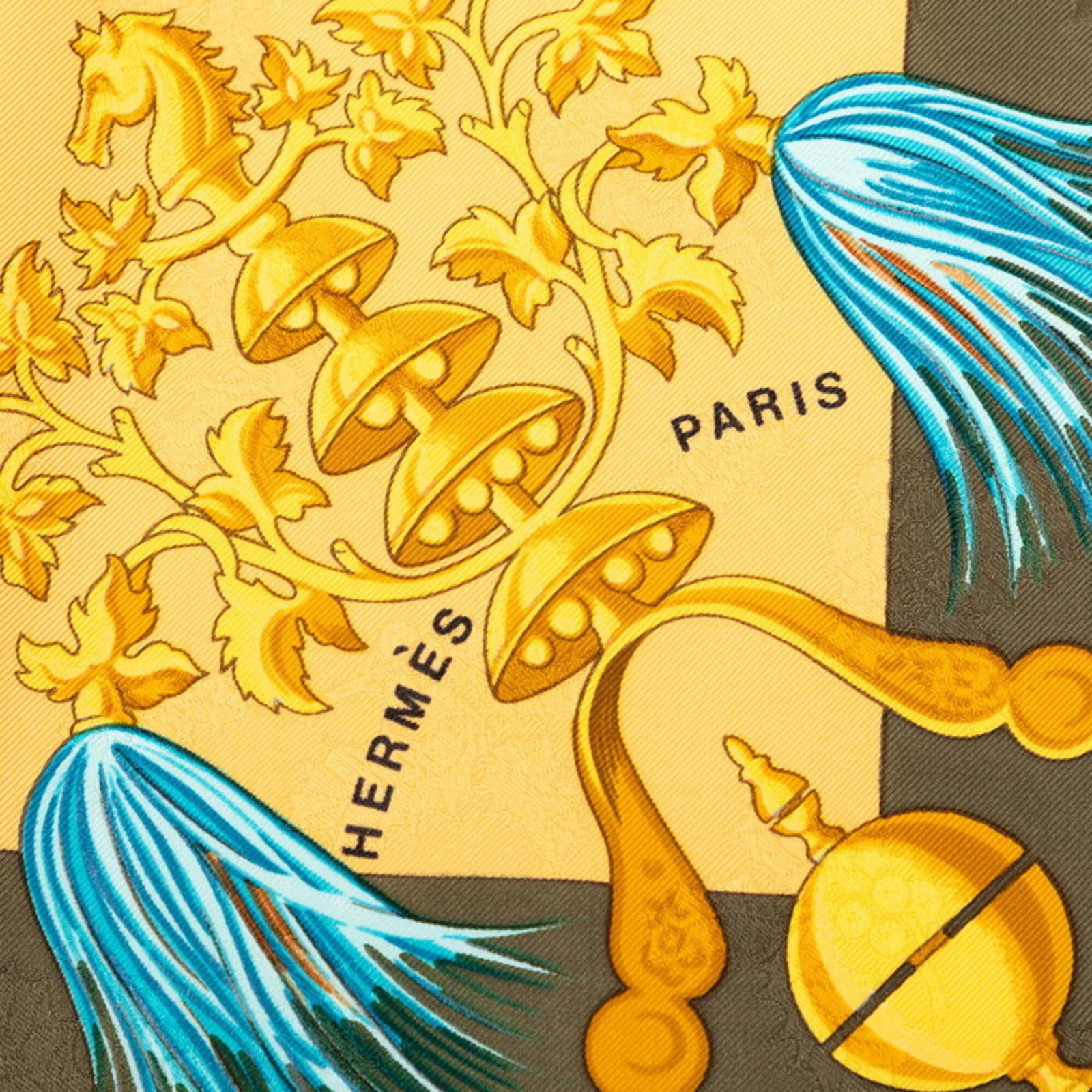 Silk Hermes Scarf - 5