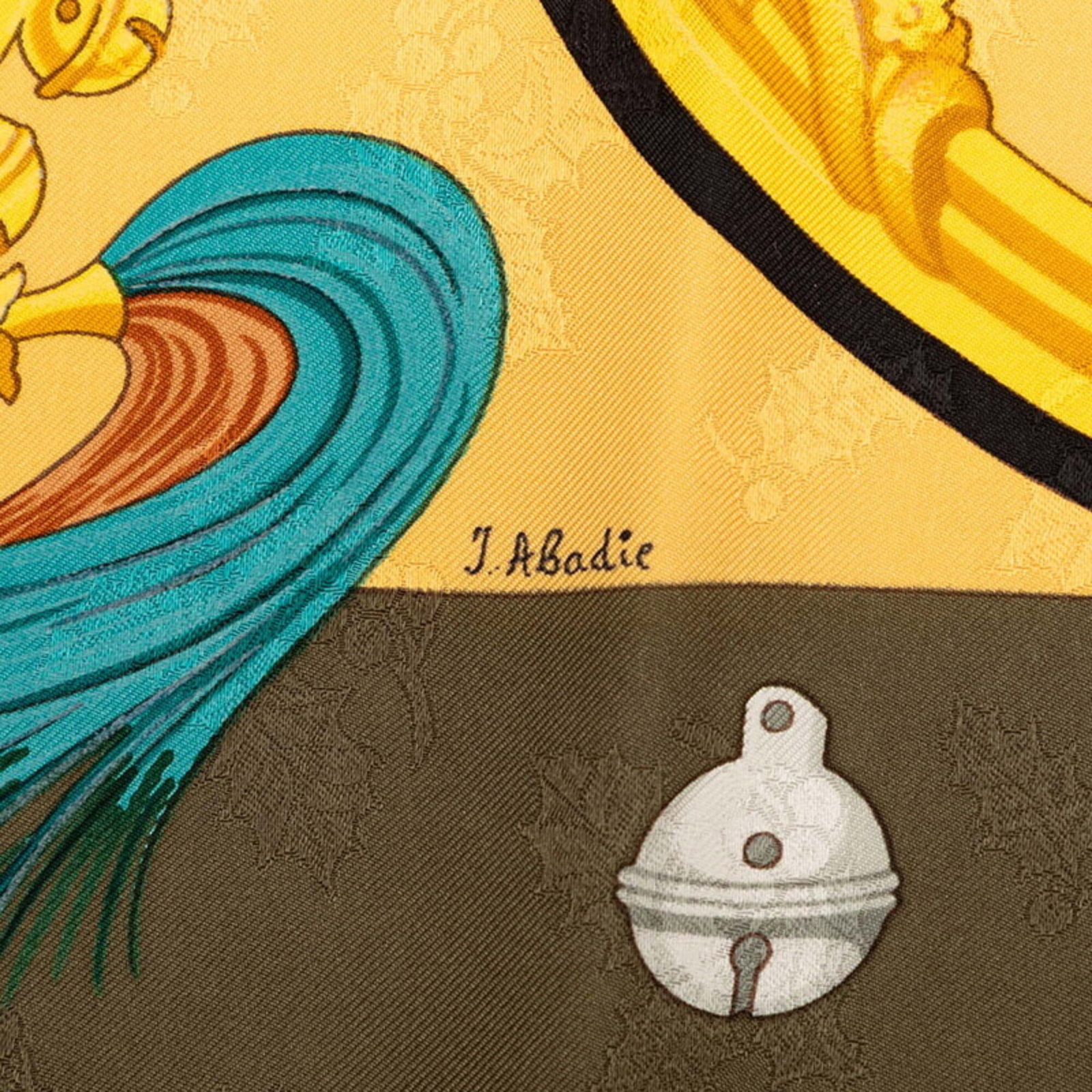 Silk Hermes Scarf - 6