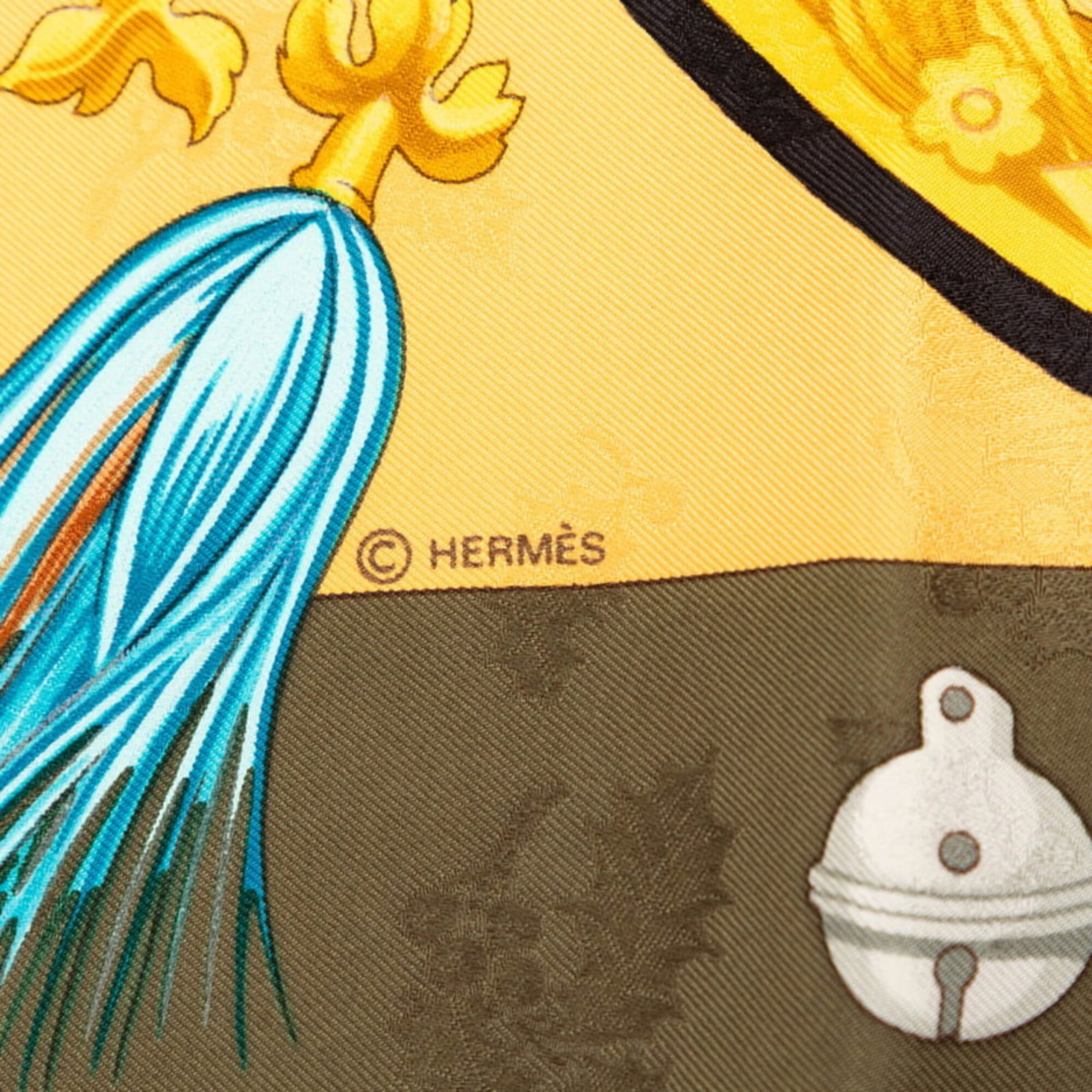 Silk Hermes Scarf - 7