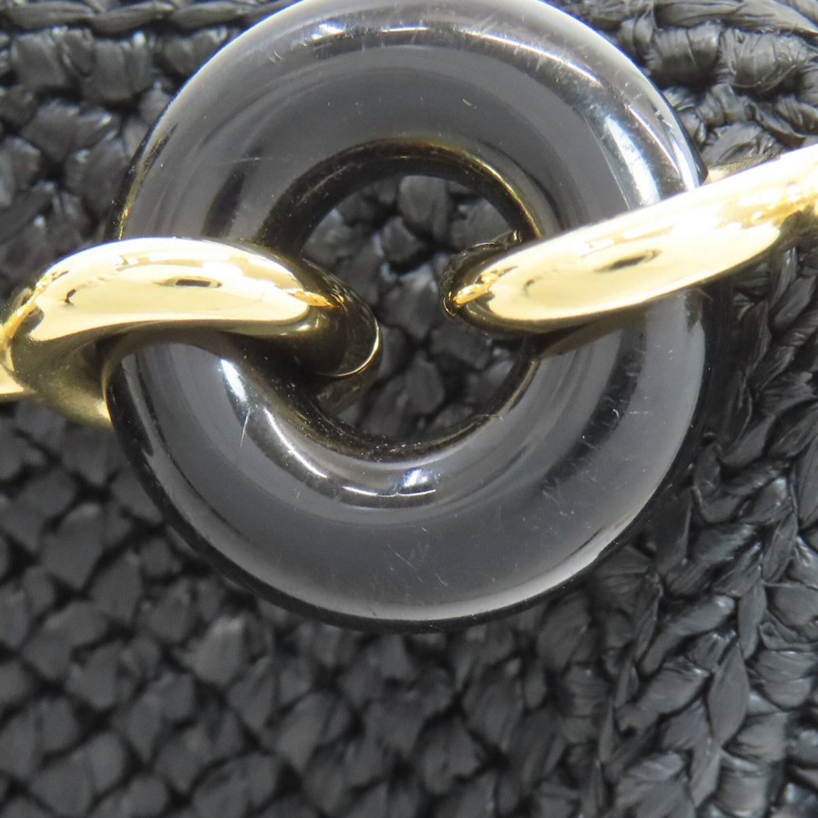 Handbag Raffia Leather Loewe - 12