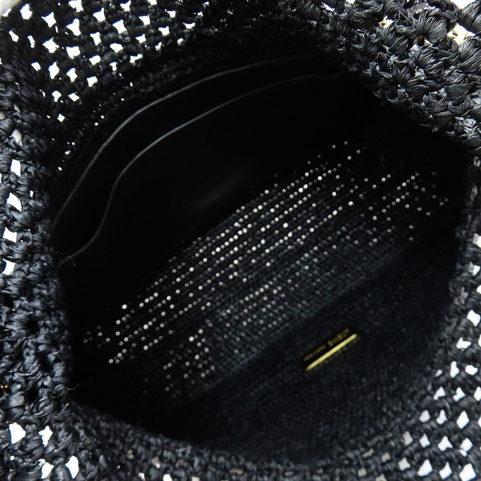 Handbag Raffia Leather Loewe - 5