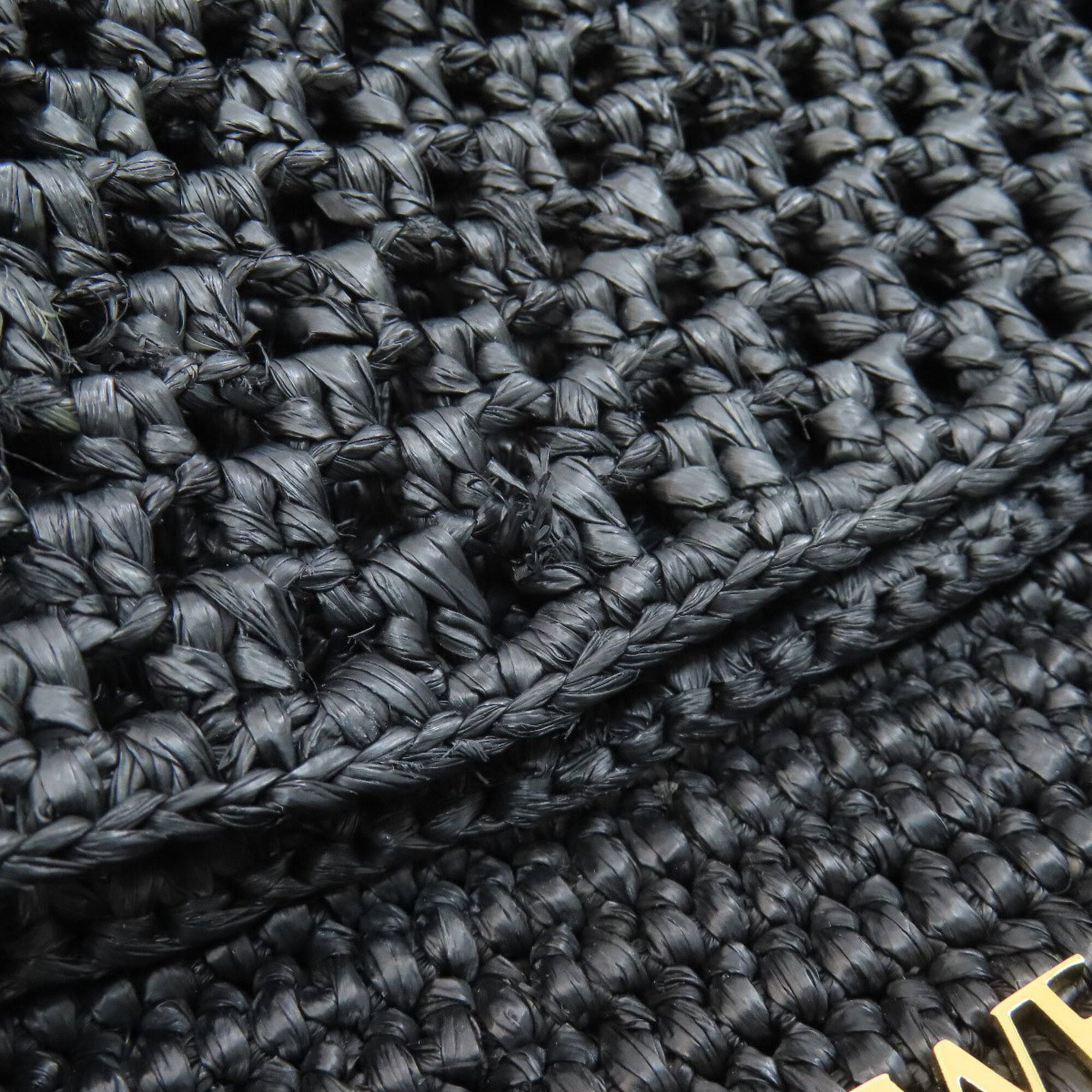 Handbag Raffia Leather Loewe - 9