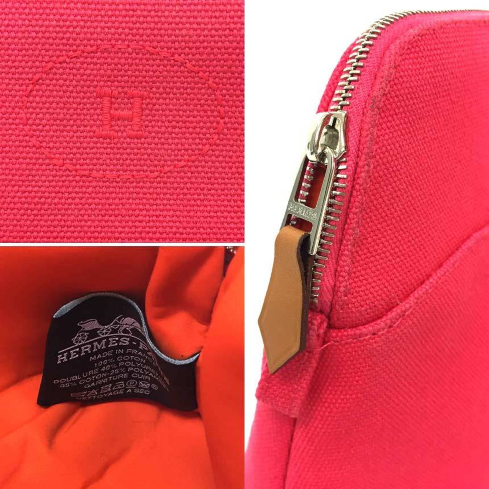 Cotton Pouch Hermes - 3
