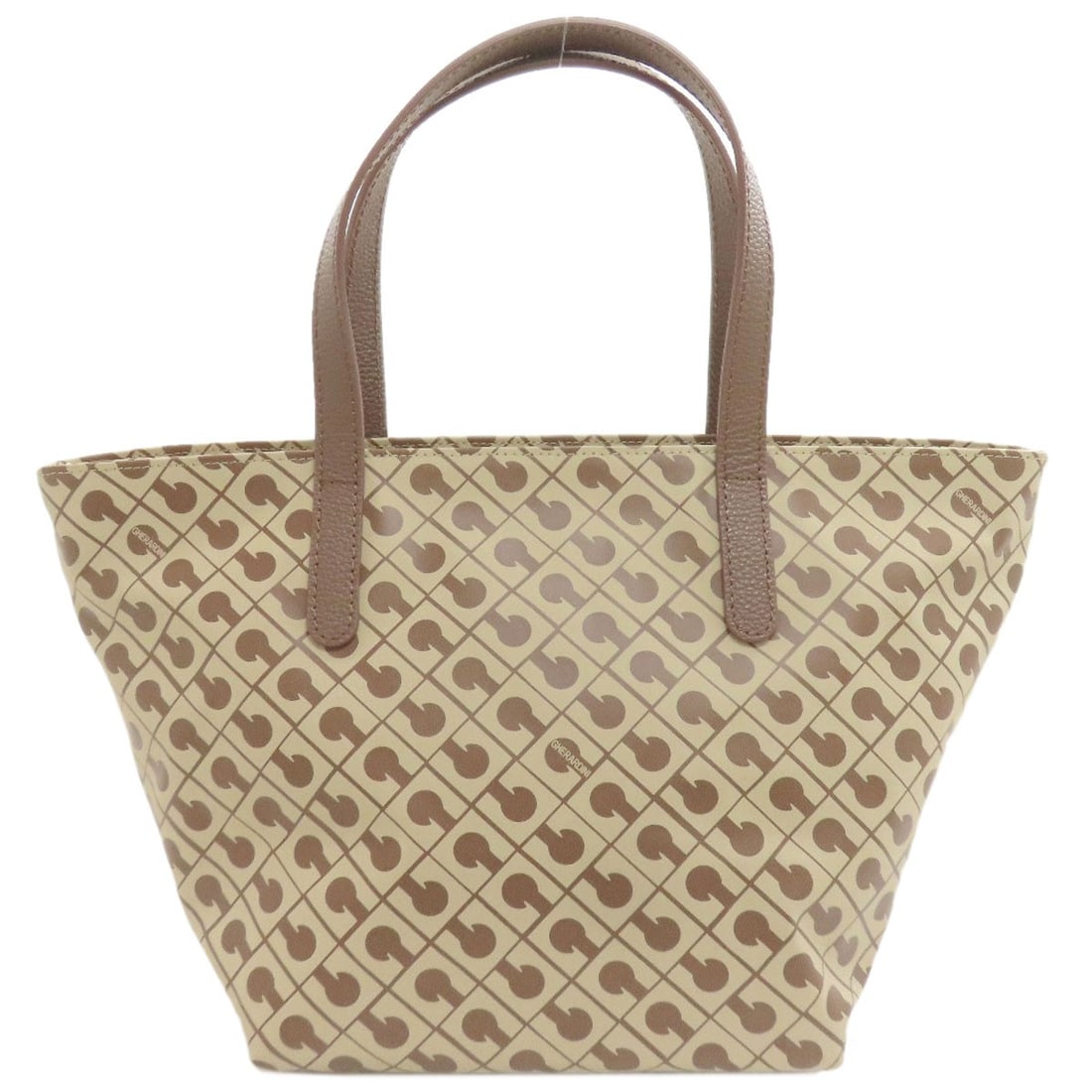 Softy Handbag Polyester Polyurethane Gherardini Logo Motif: Softy Handbag Polyester Polyurethane Gherardini Logo Motif Softy Handbag with Gherardini Logo Motif. Made from Polyester, this Brown Brown Handbag features a distinctive Polyurethane exterior. The