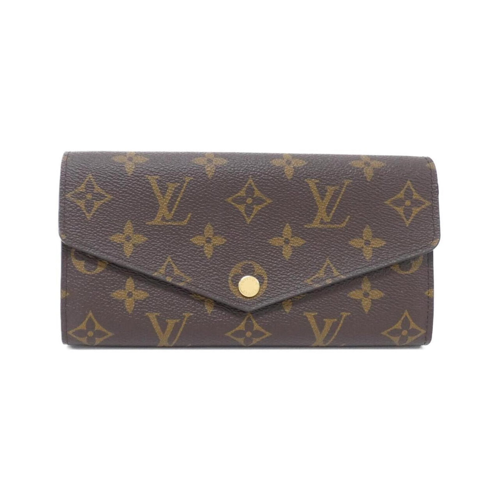 Canvas Long Wallet Coated Louis Vuitton Bi Fold: Canvas Long Wallet Coated Louis Vuitton Bi Fold Canvas Long Wallet Coated Louis Vuitton Bi FoldThis Long Wallet in Marron features a coated canvas material and a bi-fold design, measuring 10cm x 19cm