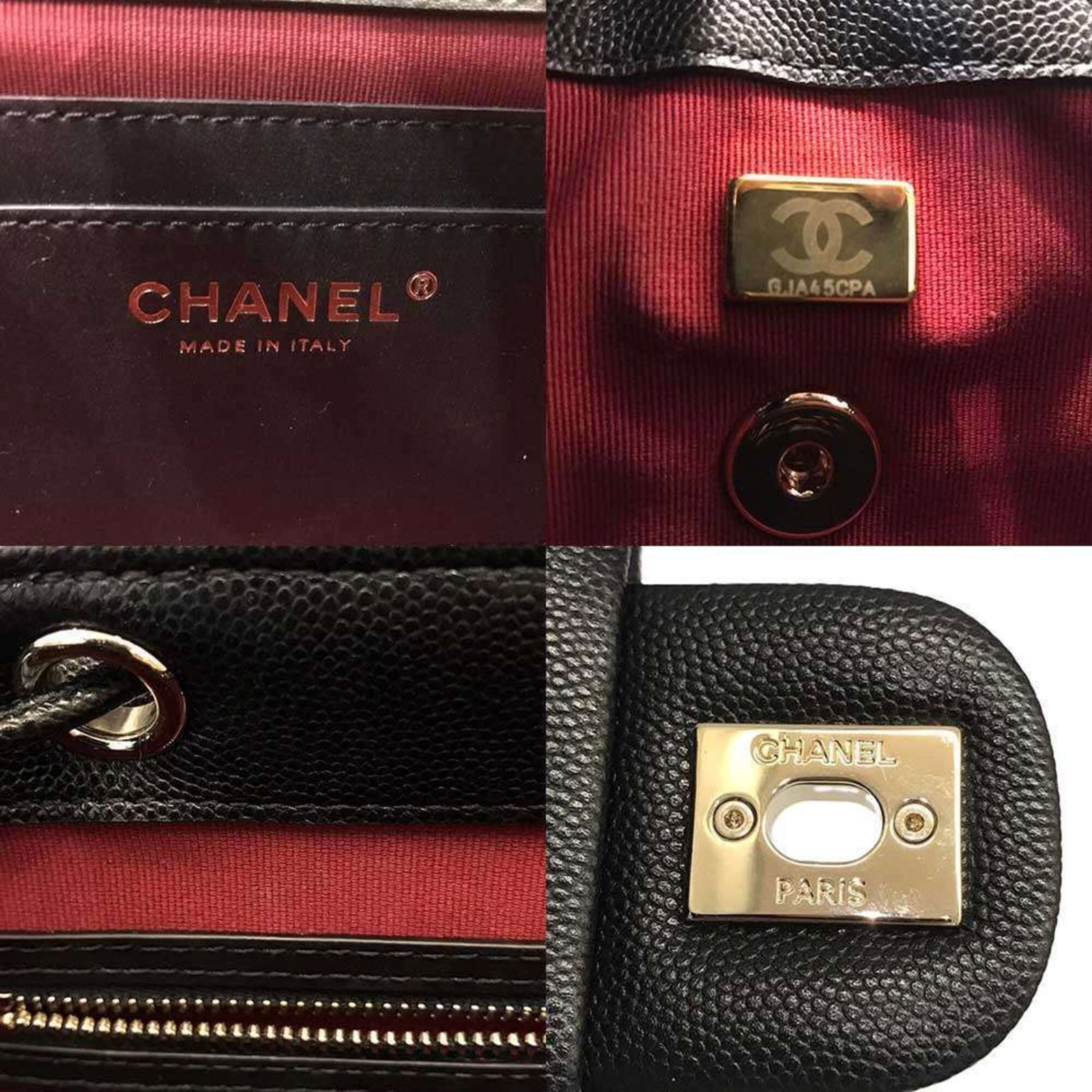 Calfskin Grained Chanel Backpack - 7