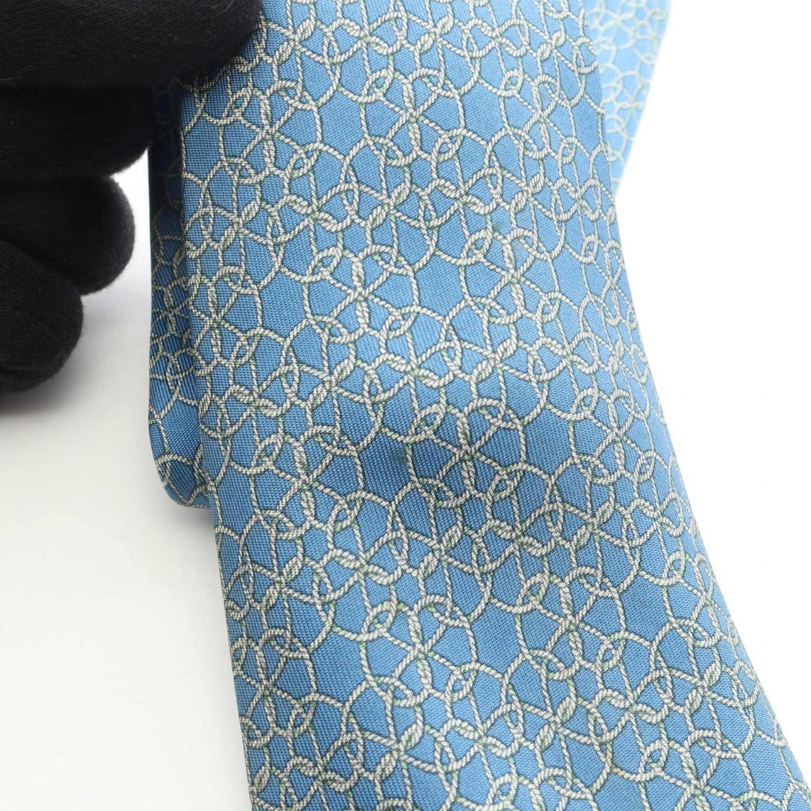 Silk Cravat Hermes - 6