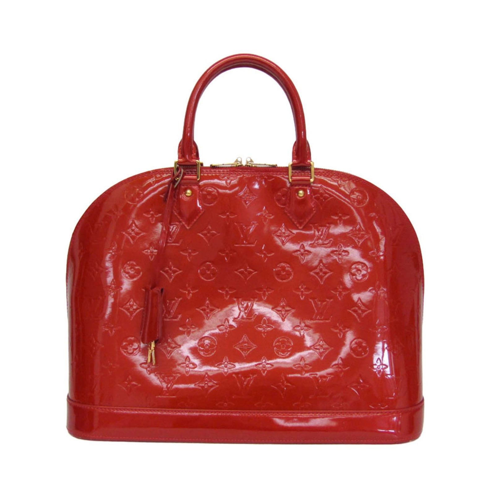 Vuitton Handbag Monogram Vernis Louis: Vuitton Handbag Monogram Vernis Louis Monogram Vernis Louis Vuitton Handbag for Women. This exquisite Alma GM handbag boasts a striking Monogram Vernis design, featuring the iconic Louis Vuitton