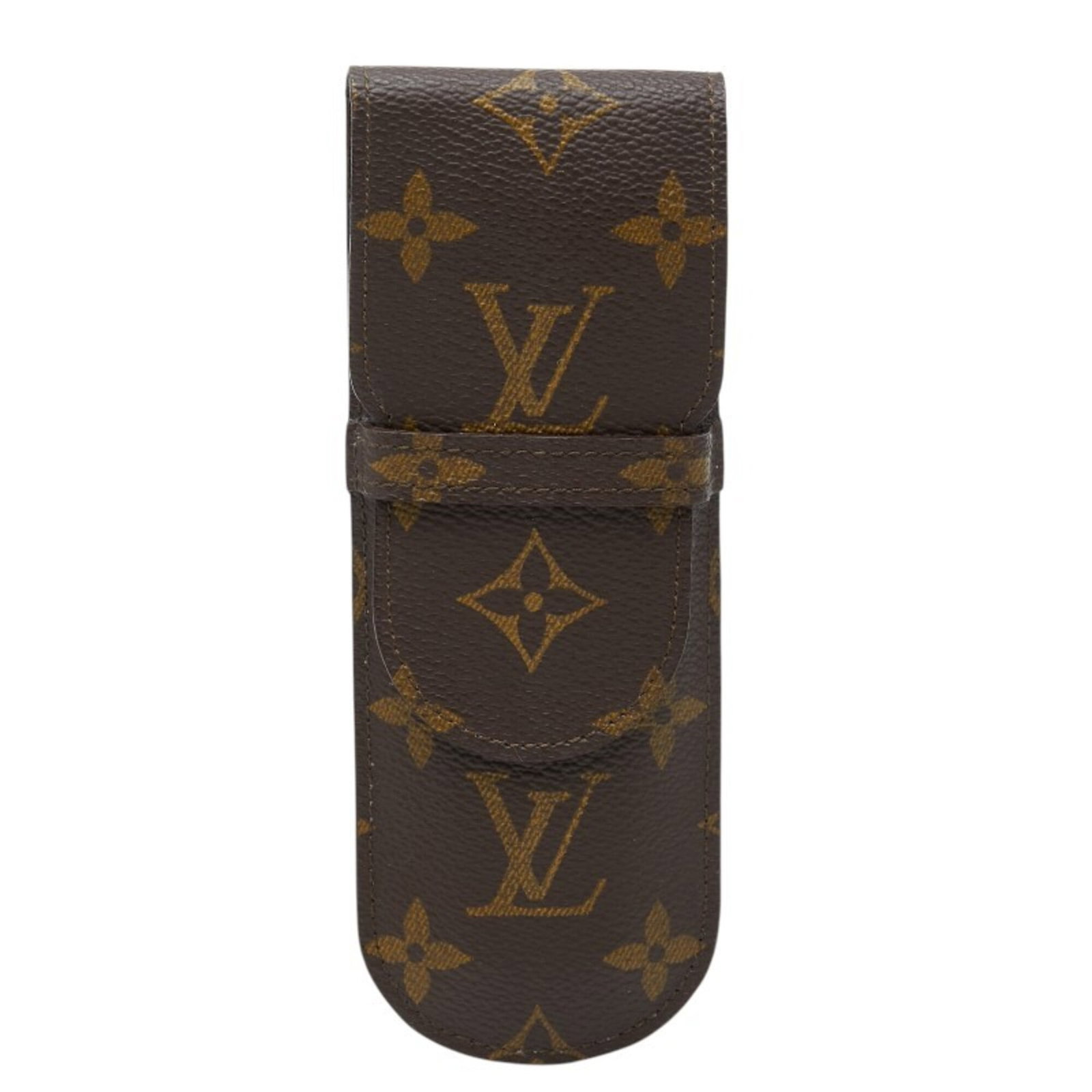 Case for Pen Pvc Louis Vuitton: Case for Pen Pvc Louis Vuitton Brown Louis Vuitton PVC Pen Case. Made from high-quality PVC, this compact case measures 16.5cm x 6cm x 2cm and features a classic brown color. Perfect for storing a