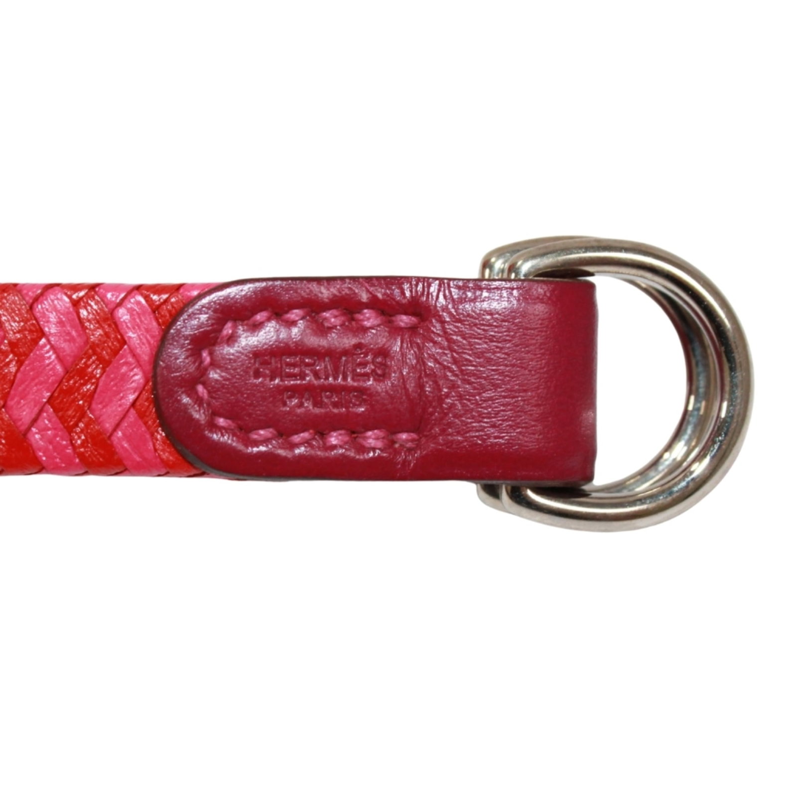 Hermes Leather Scarf Ring - 3