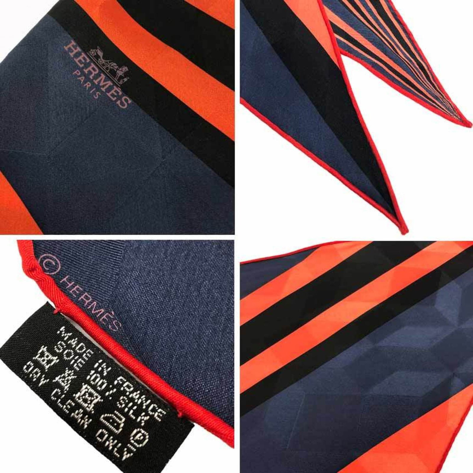 Silk Hermes Scarf - 2