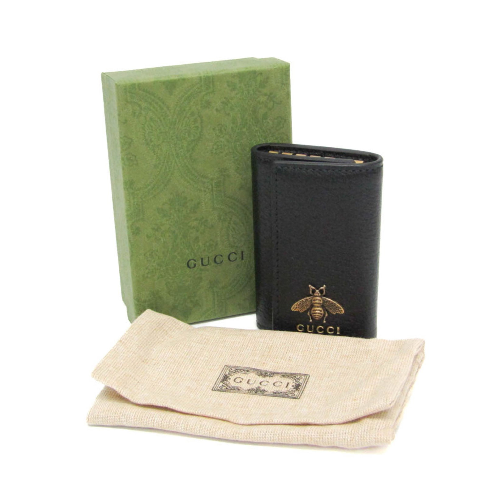 Keycase Leather Gucci - 2