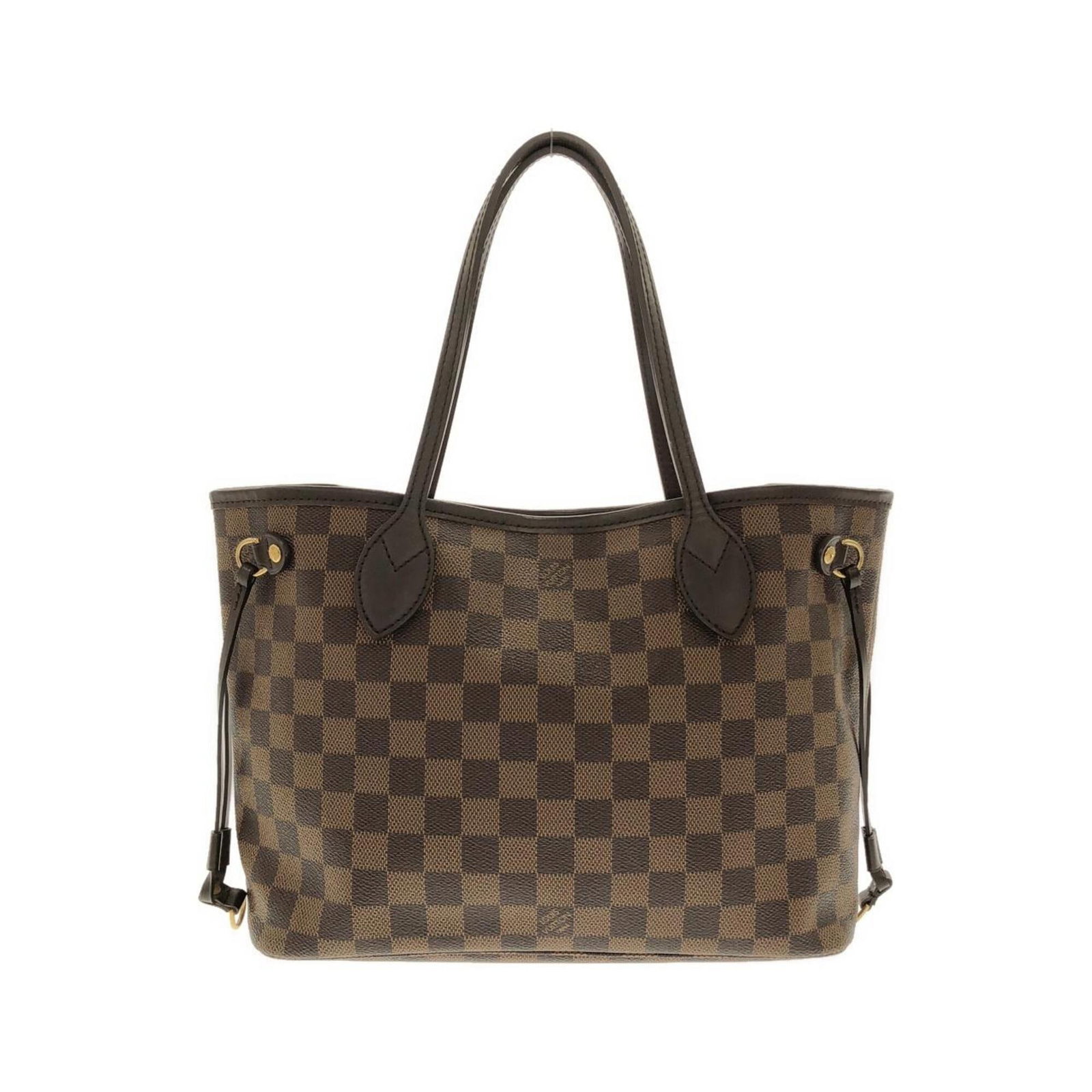 Louis Vuitton Handbag Coated Canvas: Louis Vuitton Handbag Coated Canvas Coated canvas construction provides a durable and stylish exterior, while the classic brown color exudes timeless elegance. Measuring 23cm x 35cm x 13cm, this