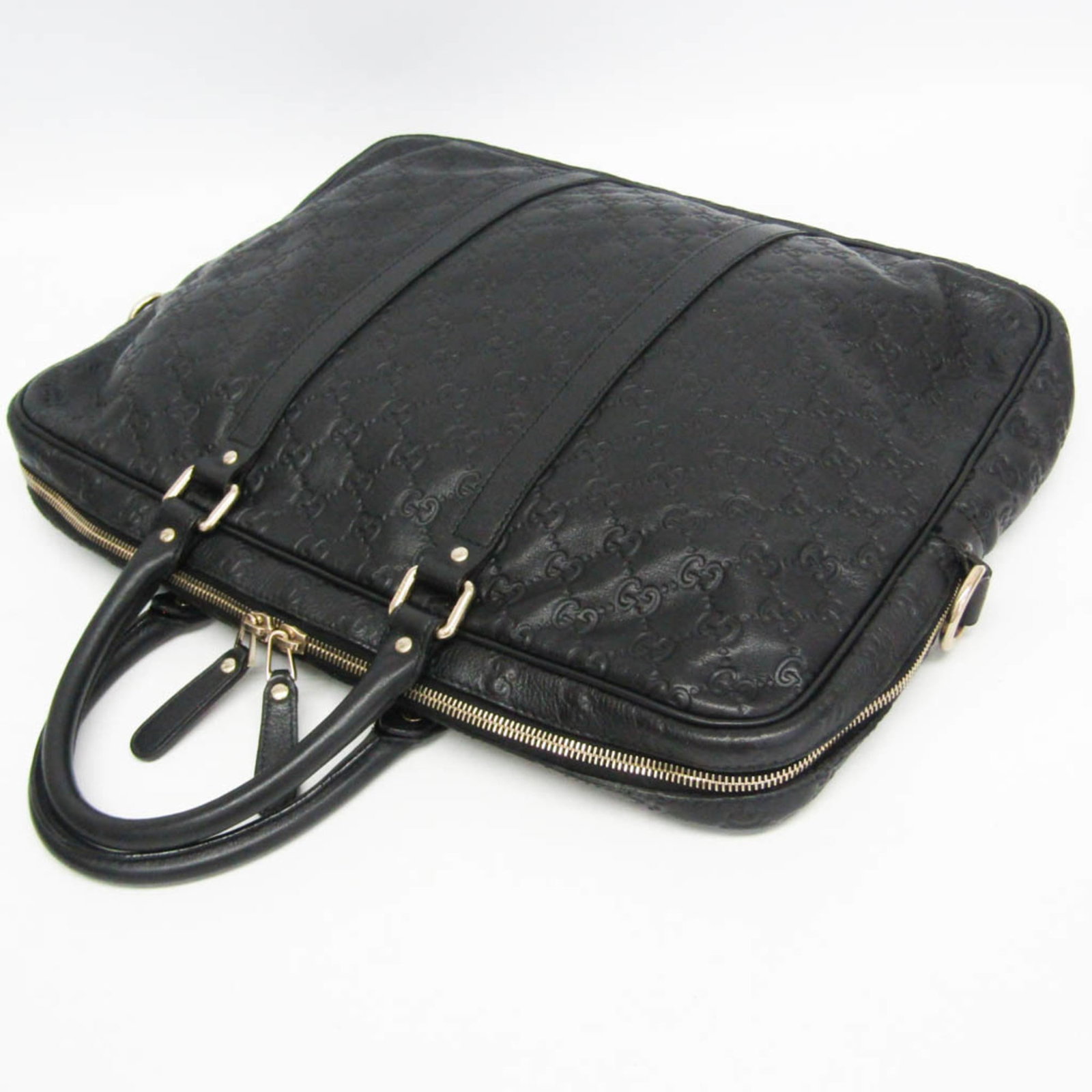 Gucci Briefcase Handbag Leather - 8