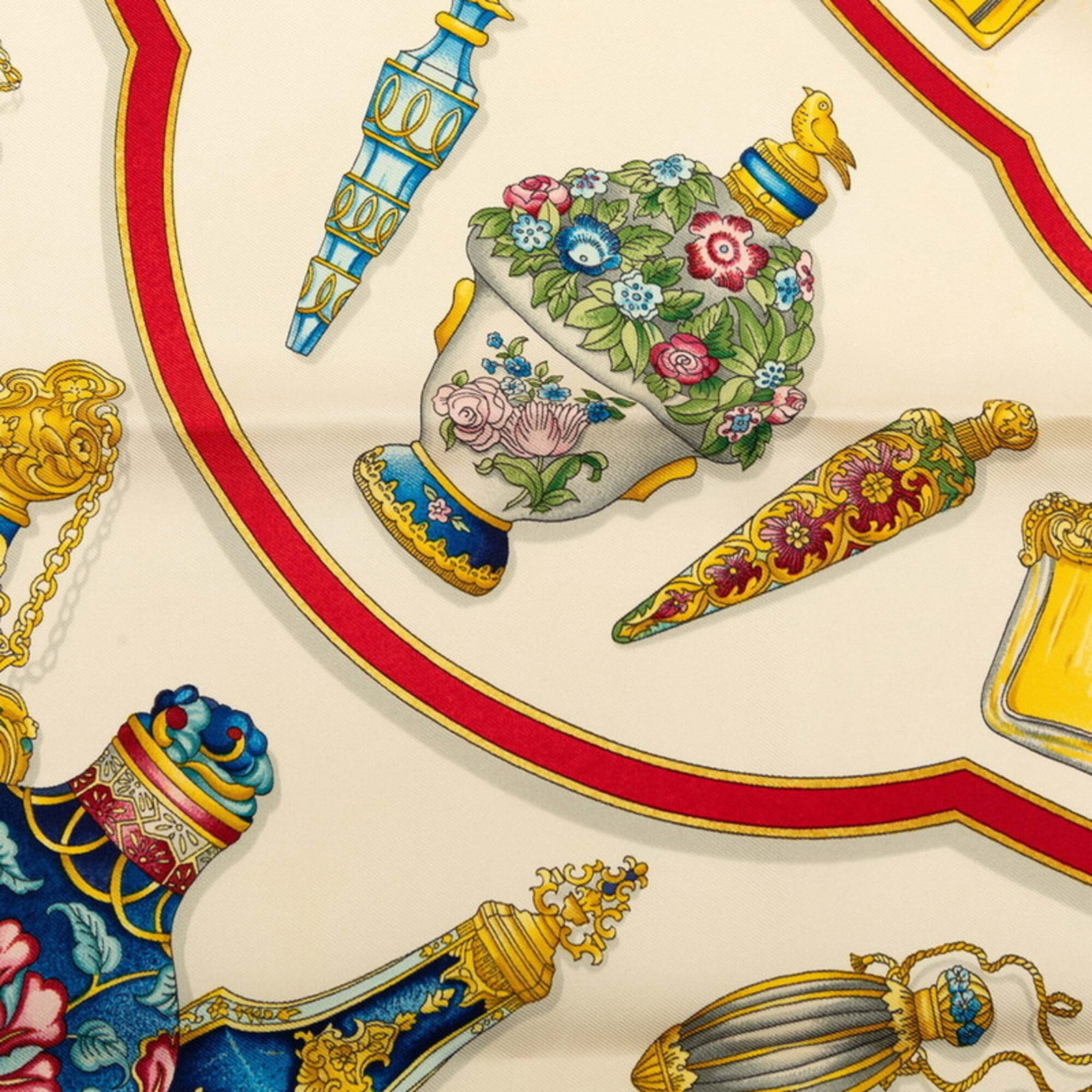 Silk Hermes Scarf - 3