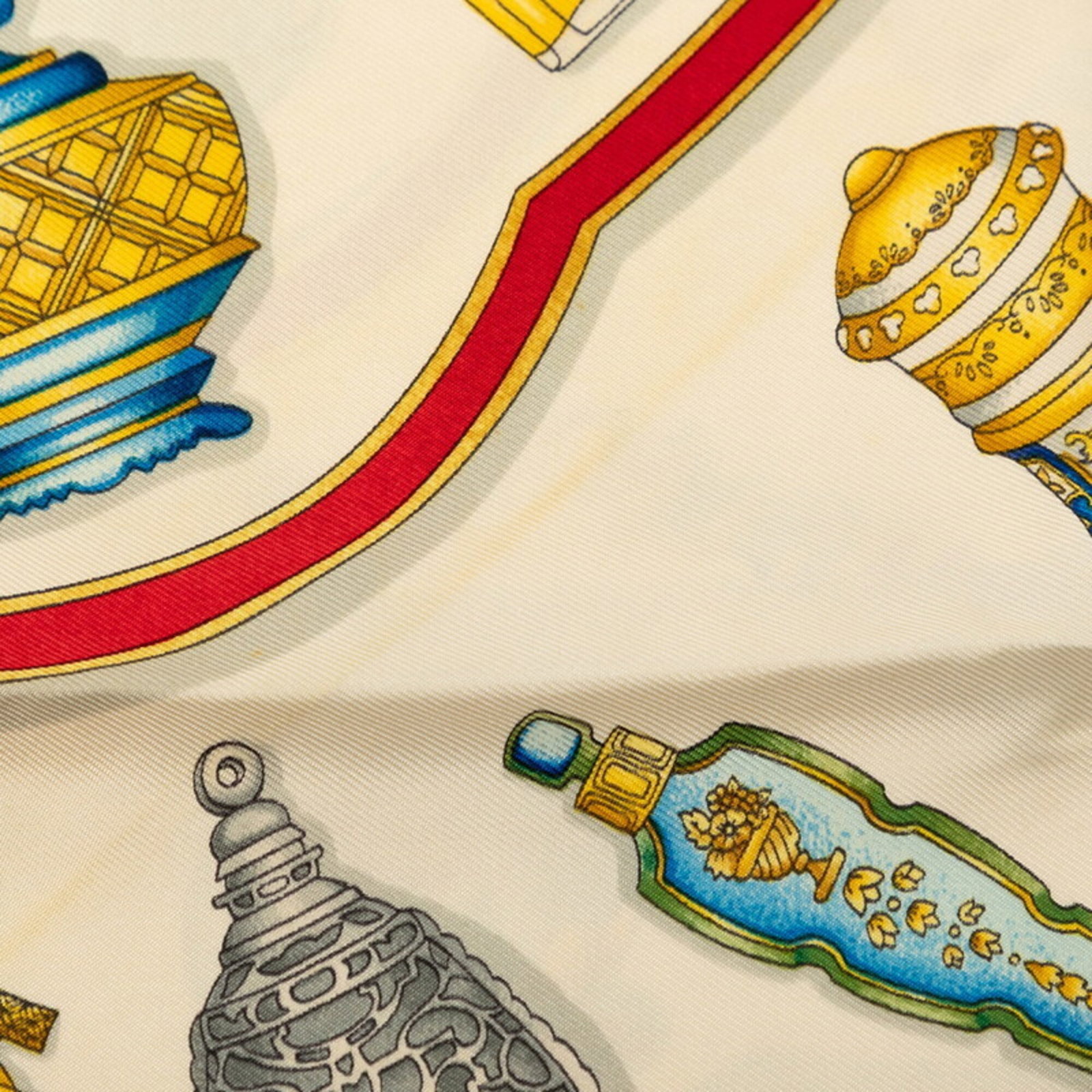 Silk Hermes Scarf - 4