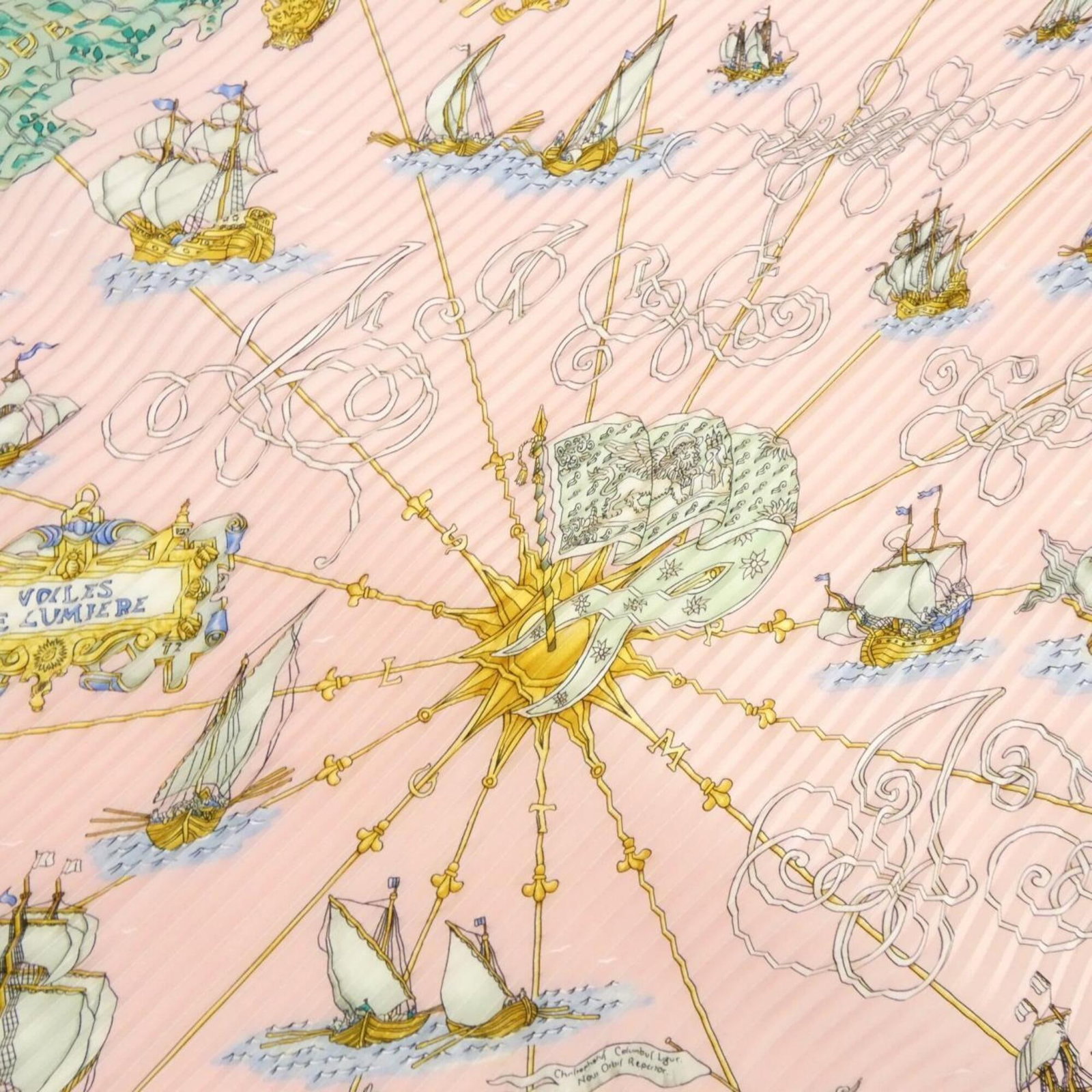 Silk Hermes Scarf - 3