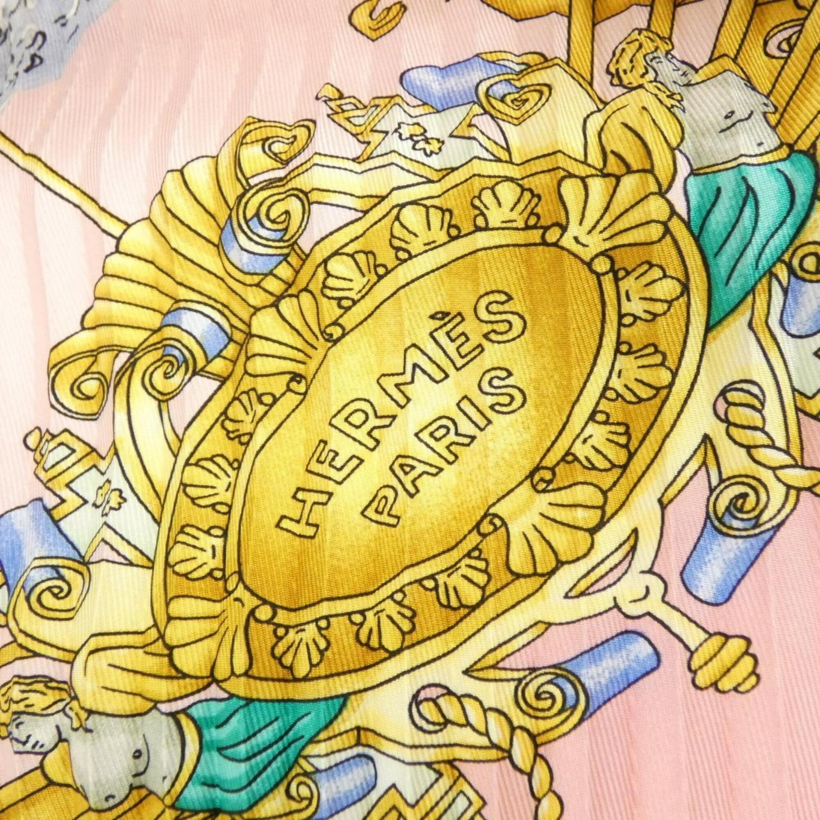 Silk Hermes Scarf - 4