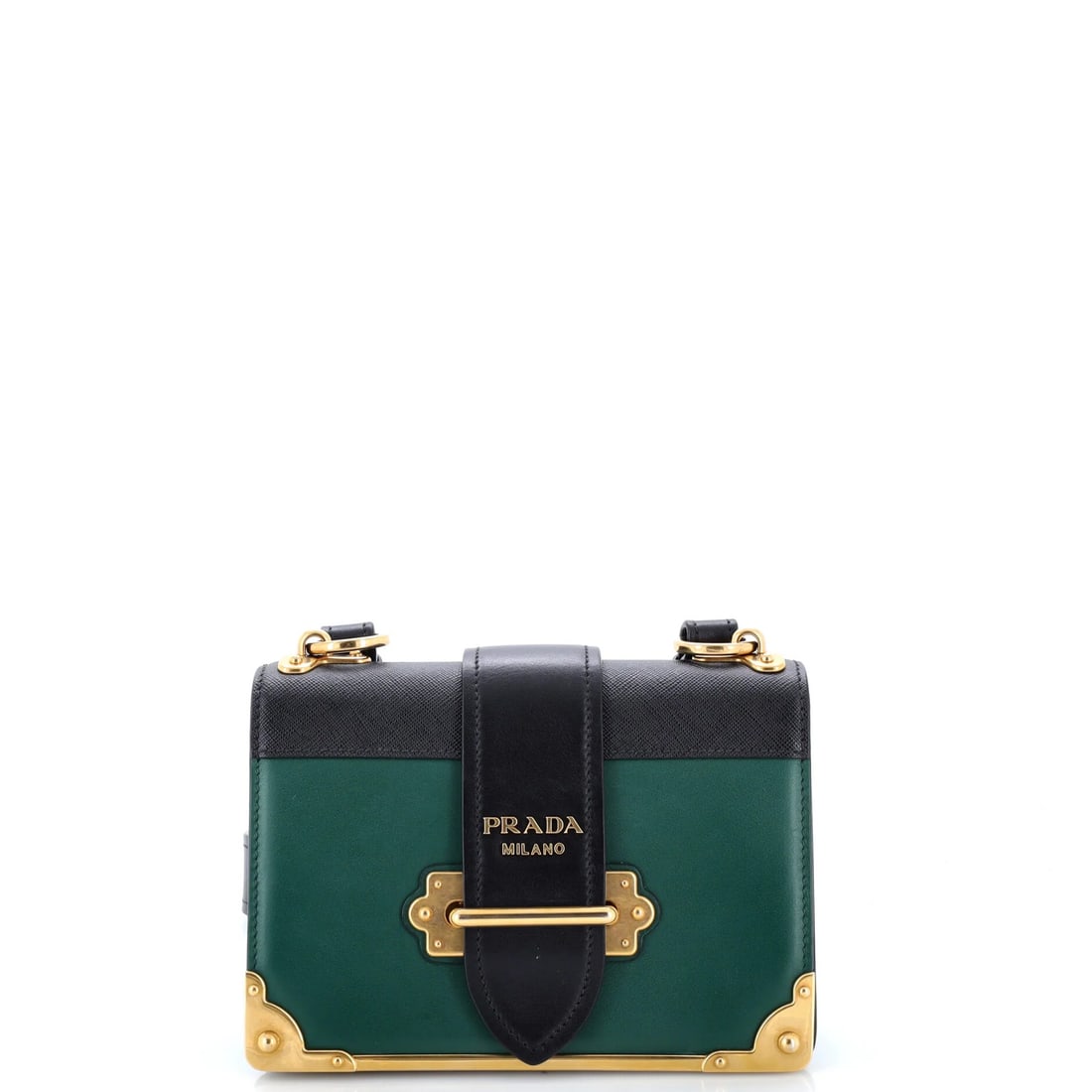 Saffiano Leather Small Cahier Crossbody Bag Leather Prada (1 of 7)