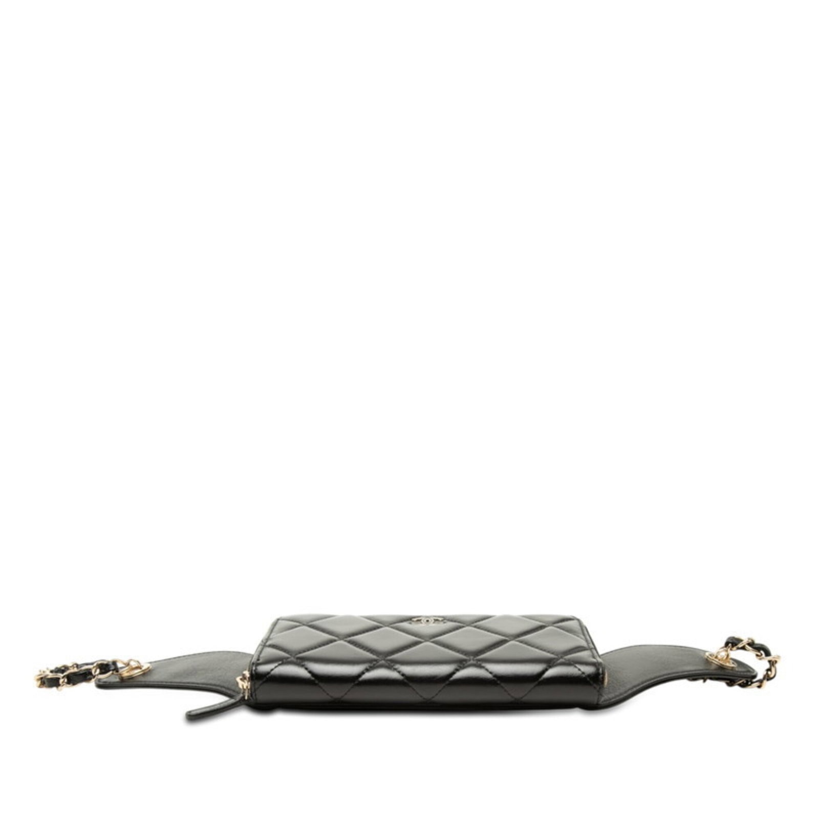 Chain shoulder leather wallet - 3