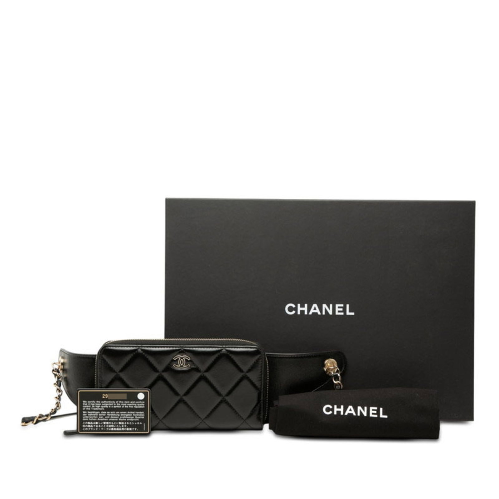 Chain shoulder leather wallet - 7