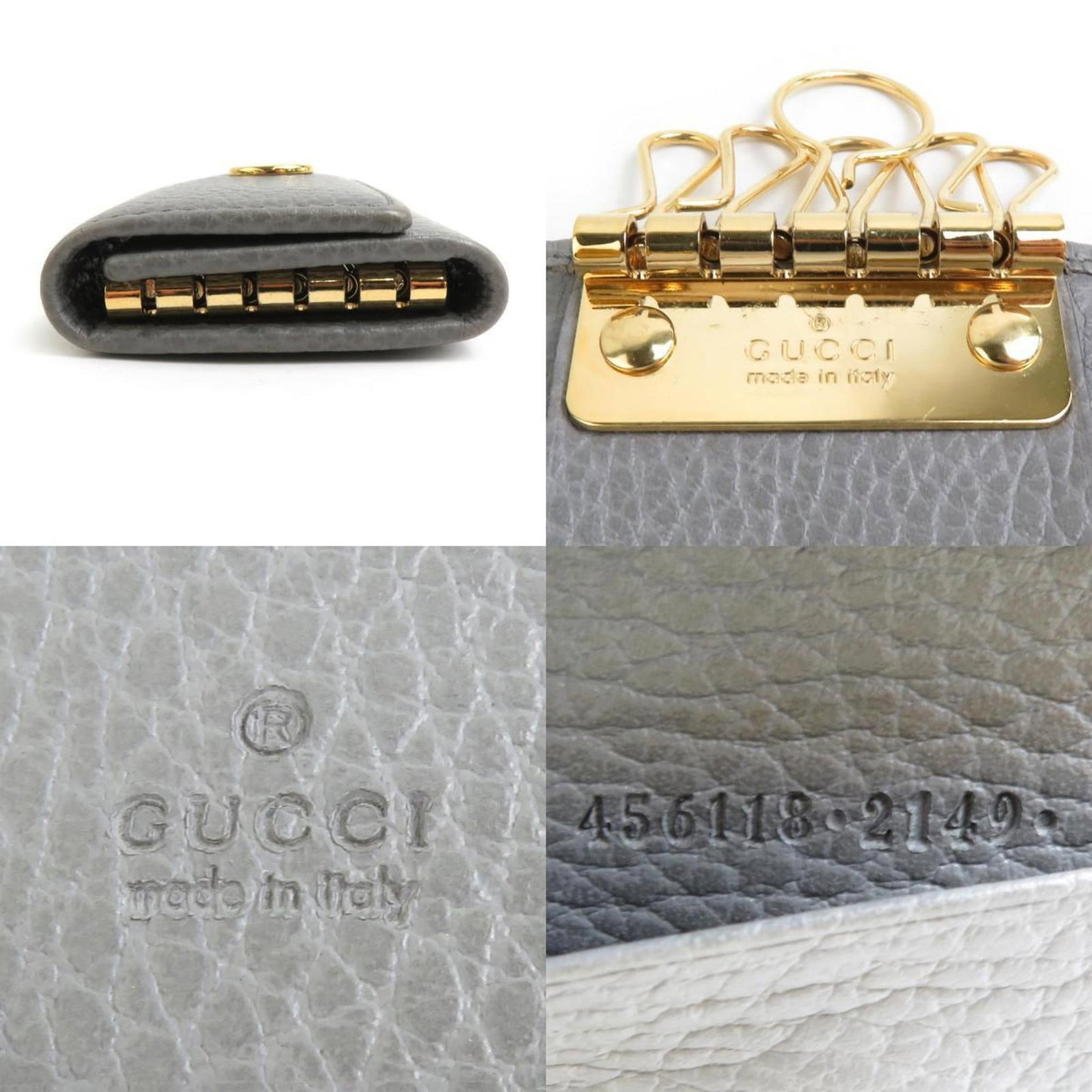 Keycase Leather Gucci - 5
