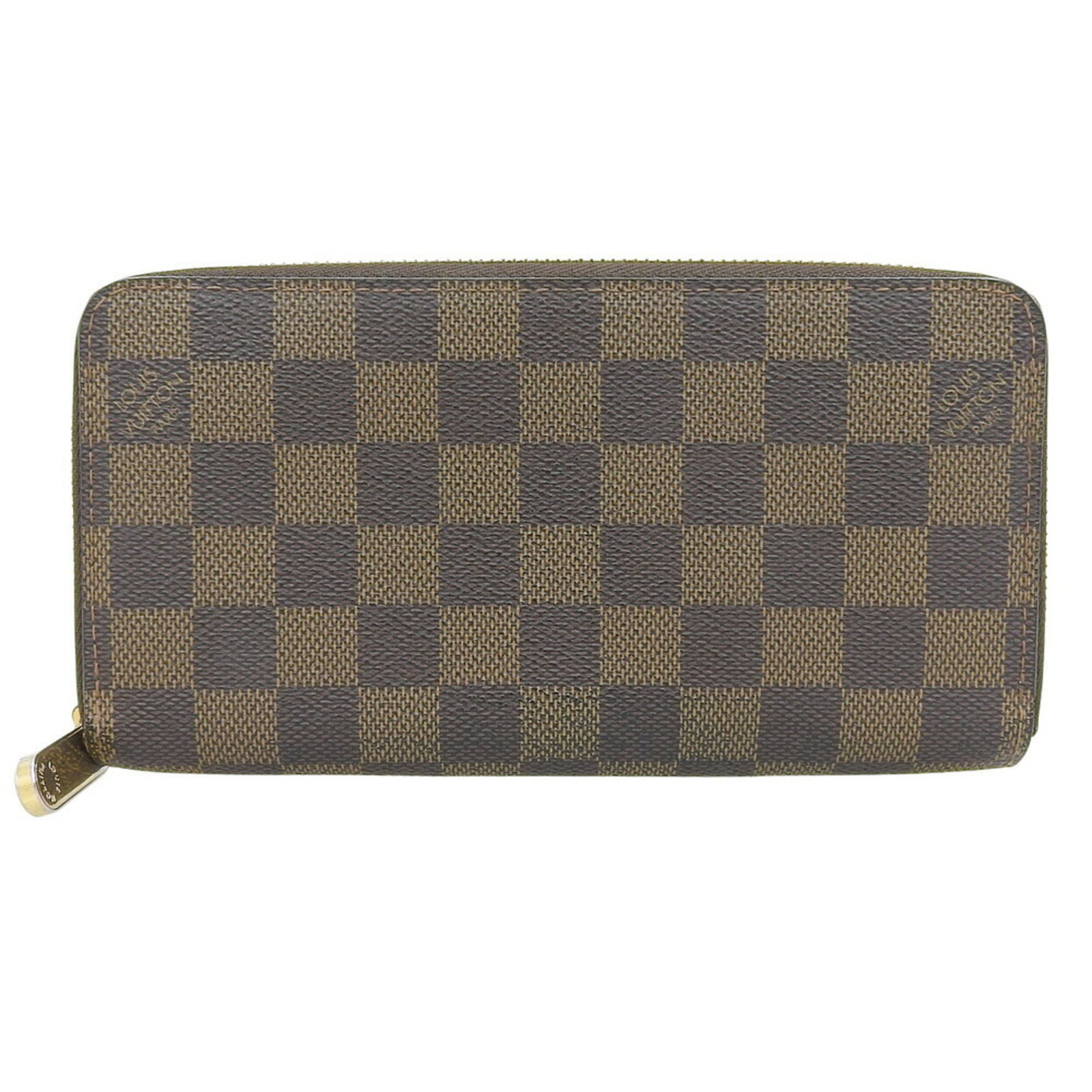 Vuitton Long Wallet Pvc Bi Fold Louis: Vuitton Long Wallet Pvc Bi Fold Louis Damier Canvas and Ebene colors add a touch of elegance to this Louis Vuitton Long Wallet Pvc Bi Fold. Measuring 10cm x 19.5cm x 2.5cm, it provides a spacious inte