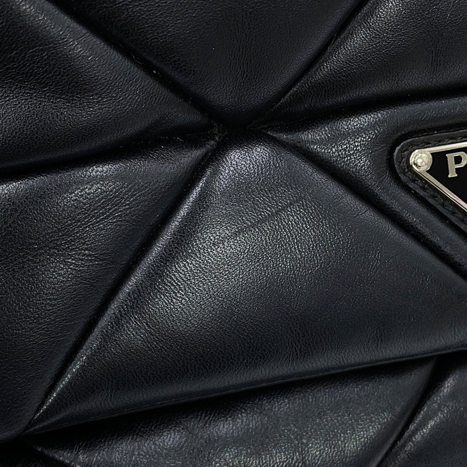 Shoulder Bag Leather Prada - 6