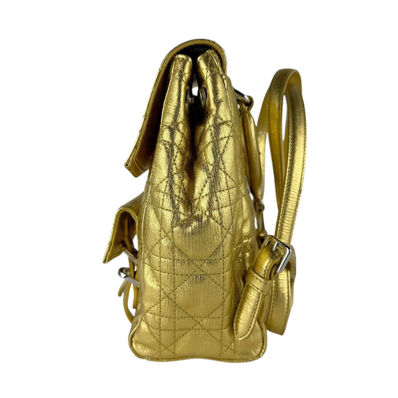 Christian Dior Leather Backpack - 2