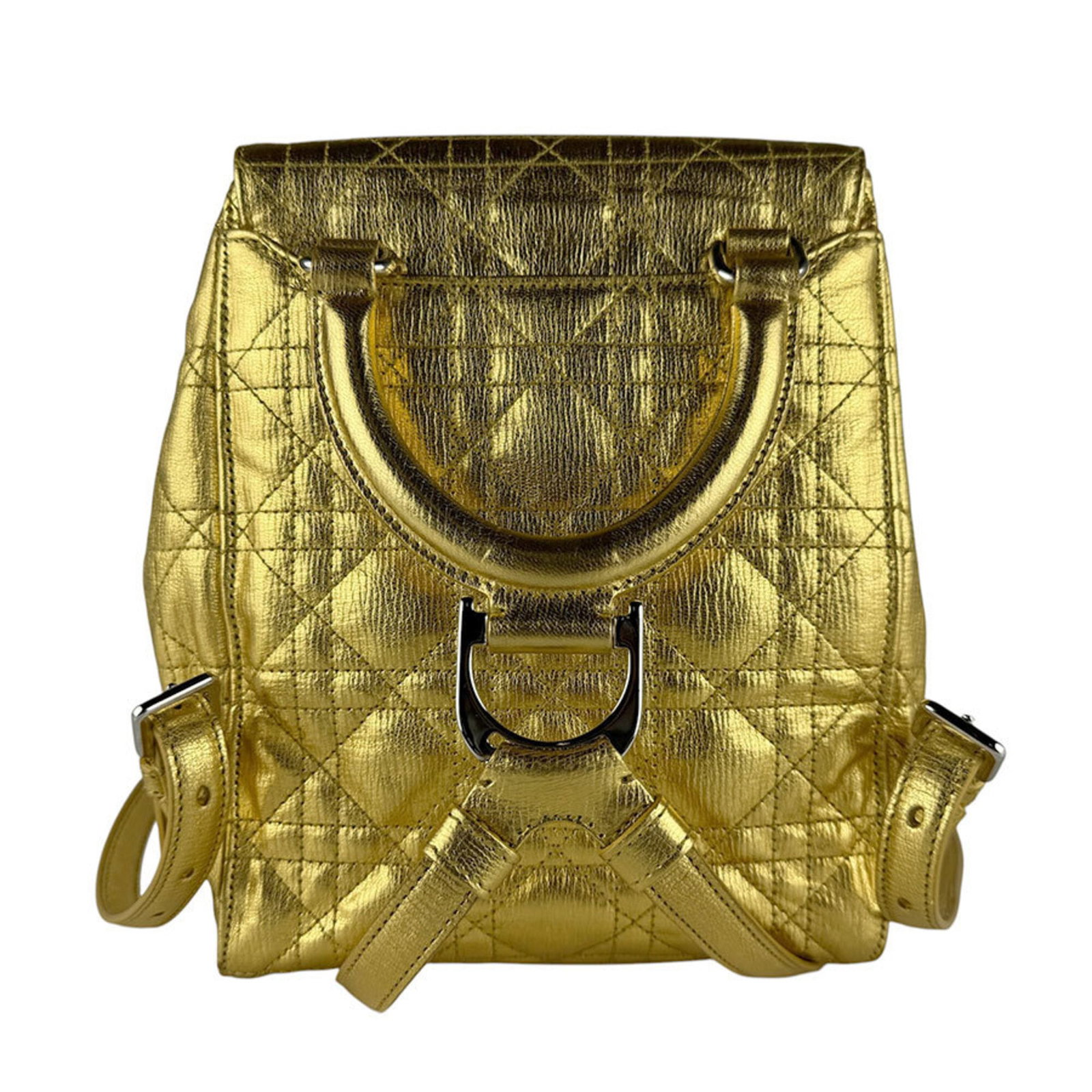 Christian Dior Leather Backpack - 3
