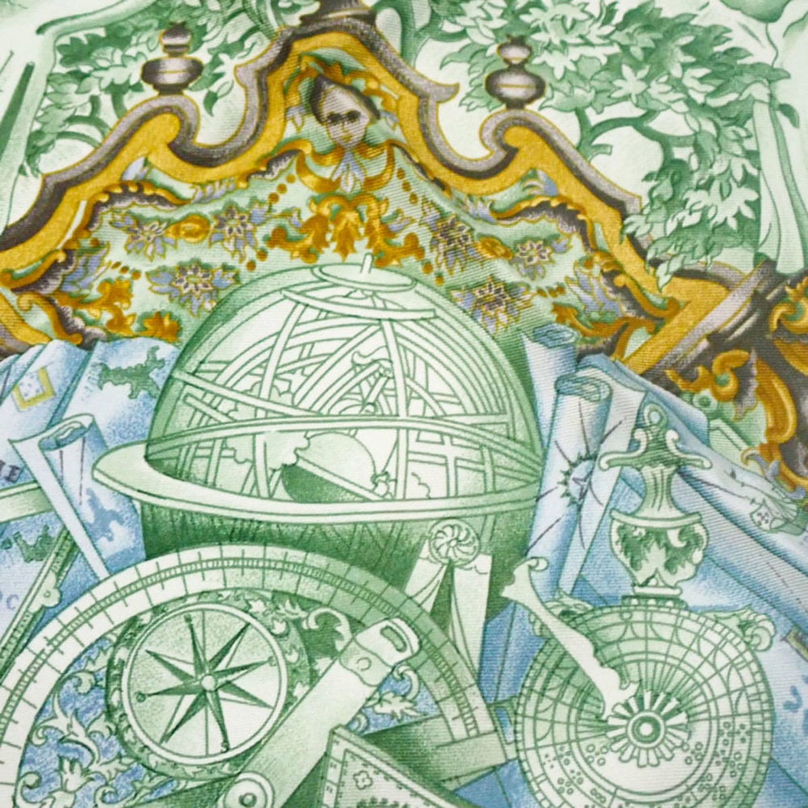 Silk Hermes Scarf - 3